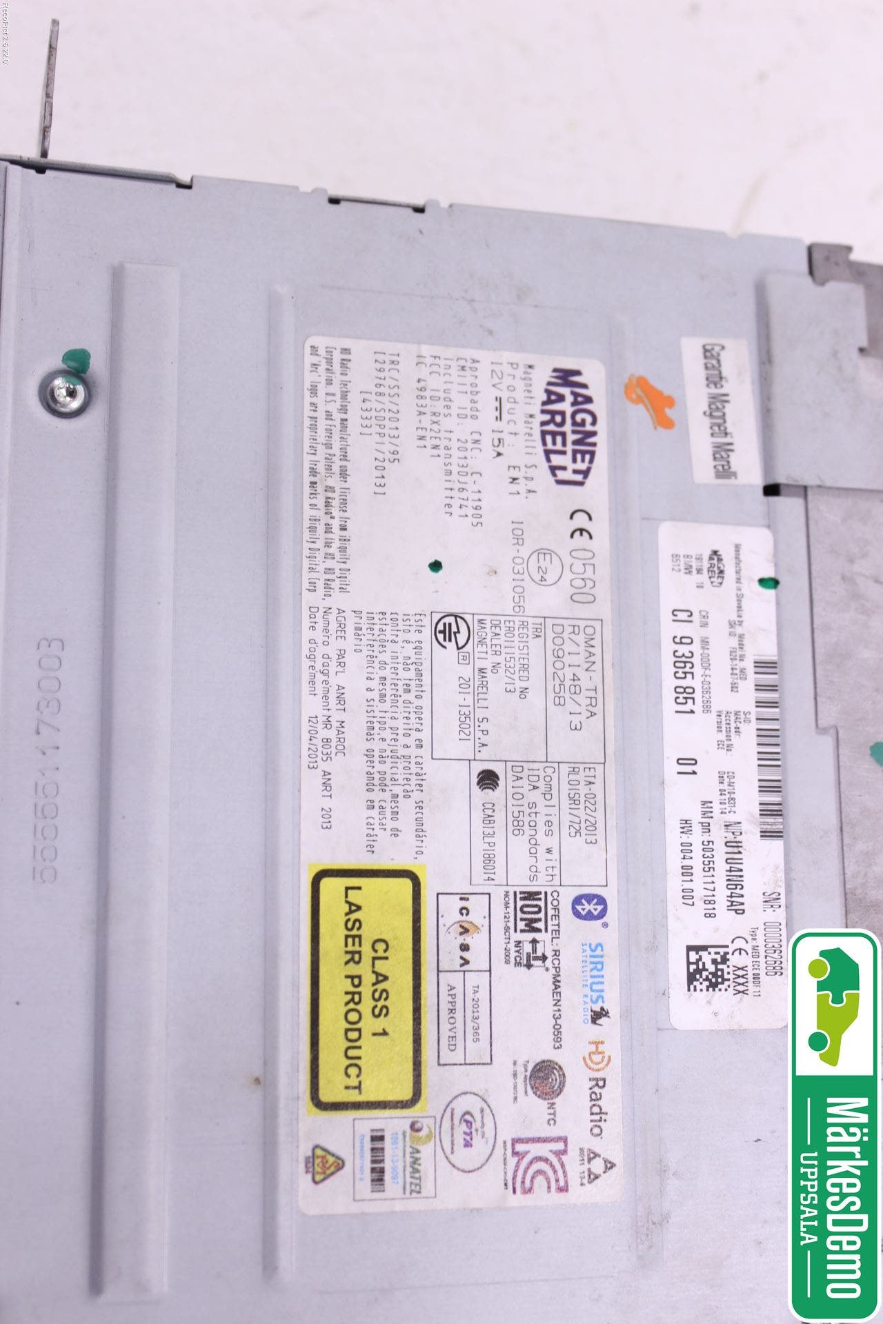 BMW 3 F30/F31/F80 12-19 Cd Radio - Multimediapanel