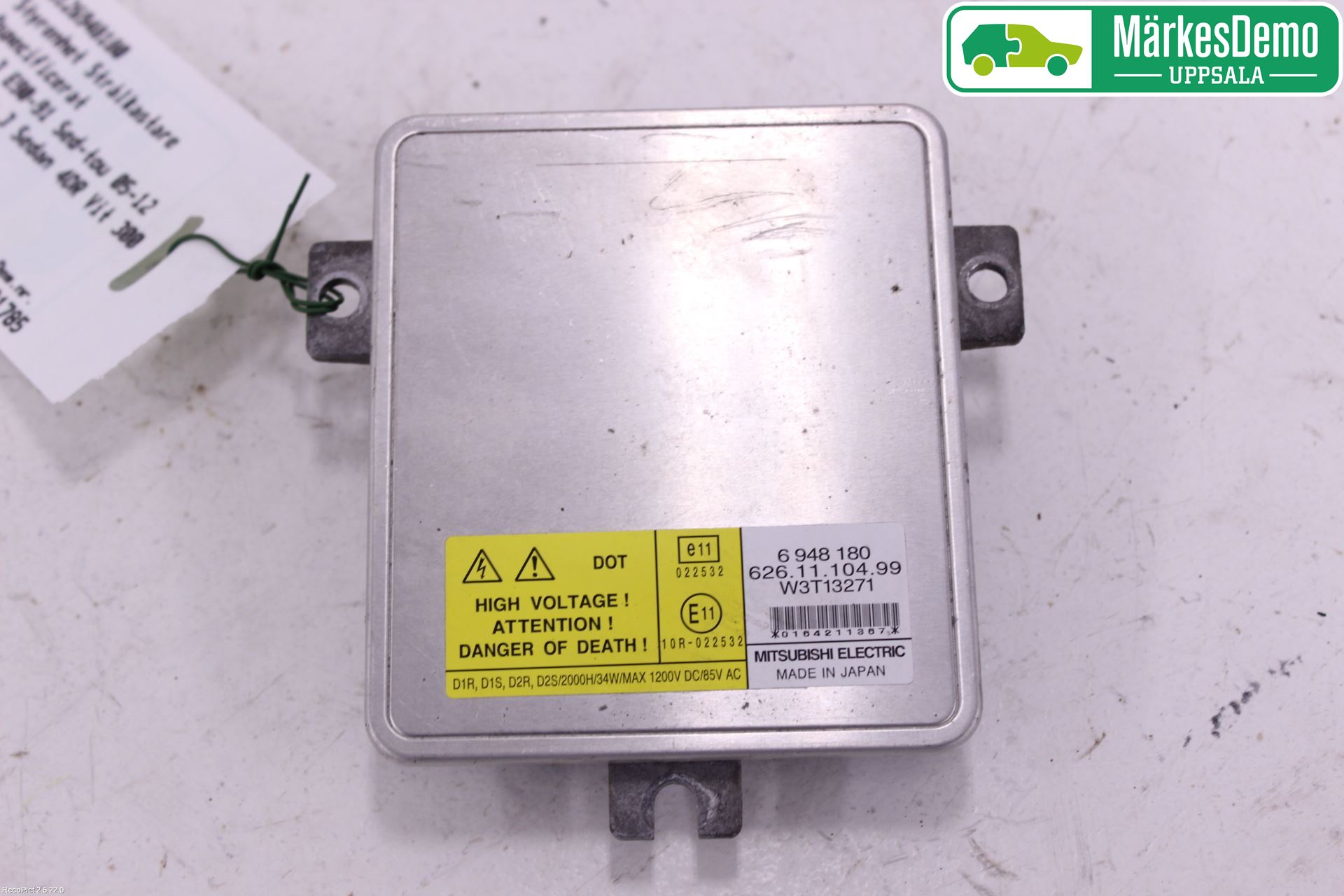 BMW 3 E90/91 SED/TOU 05-12 Styrenhet Strålkastare