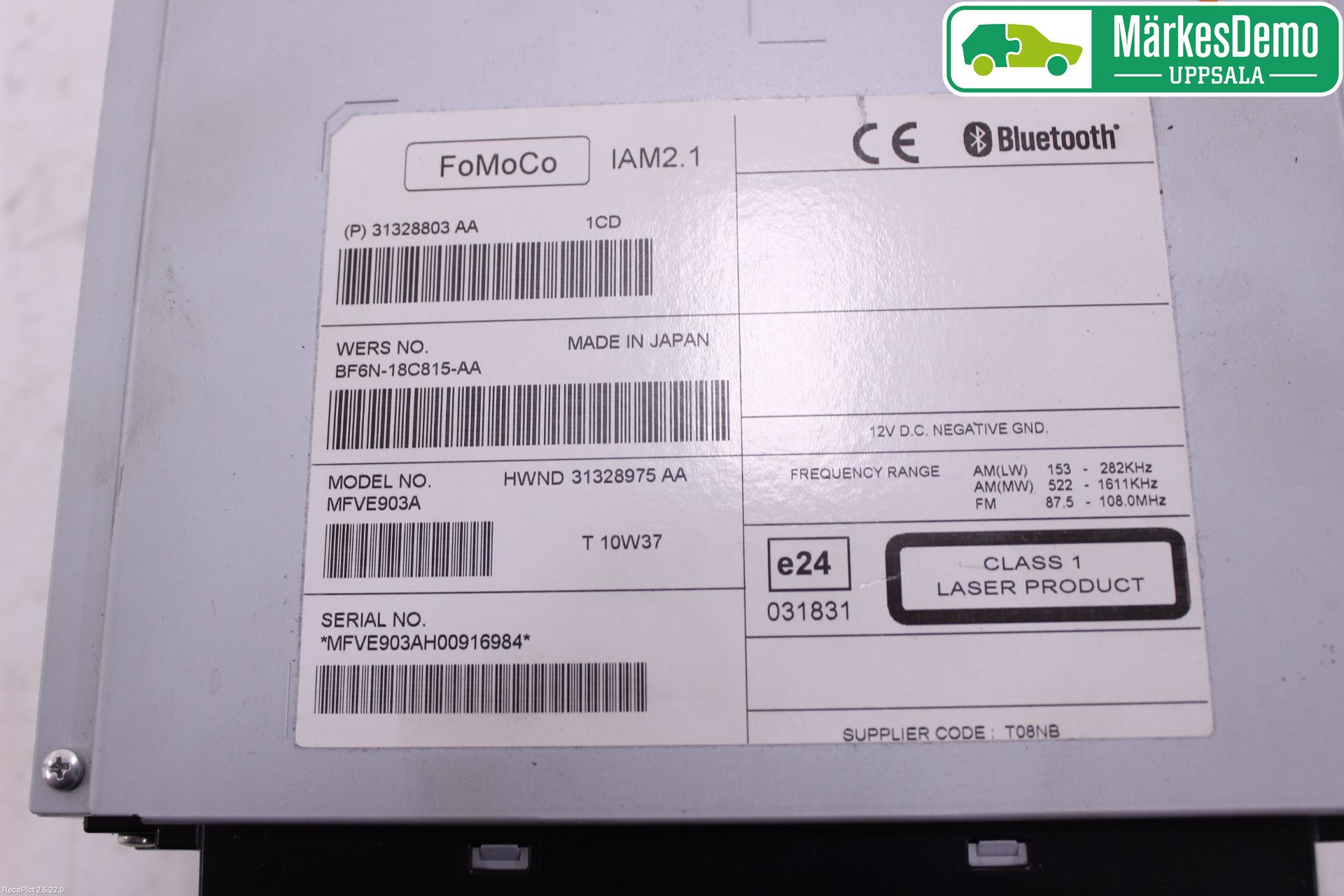 Volvo V60 11-13 Gps Navigator