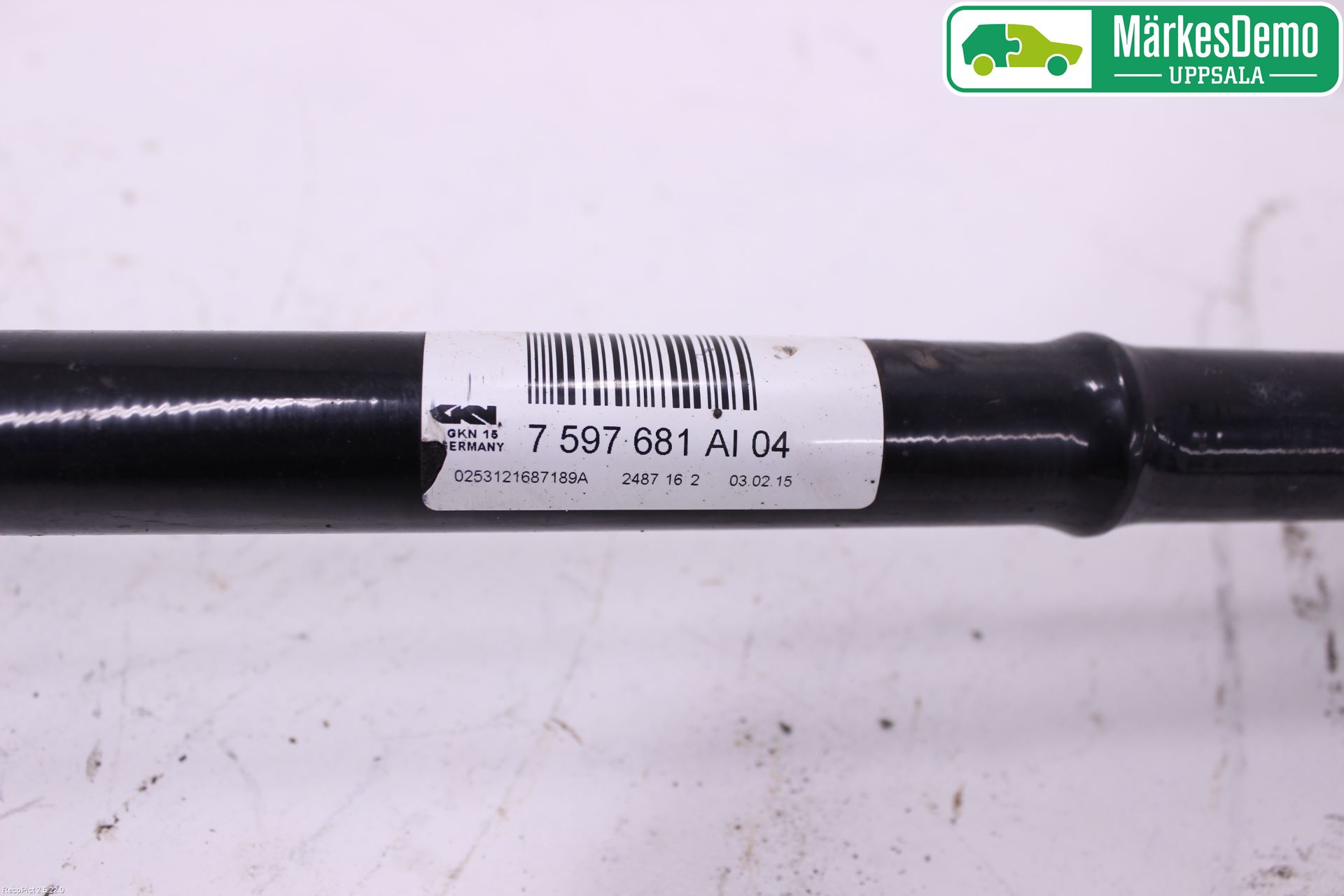 BMW 4 F36 Gran Coupé 14-20 Drivaxel Bak Vänster