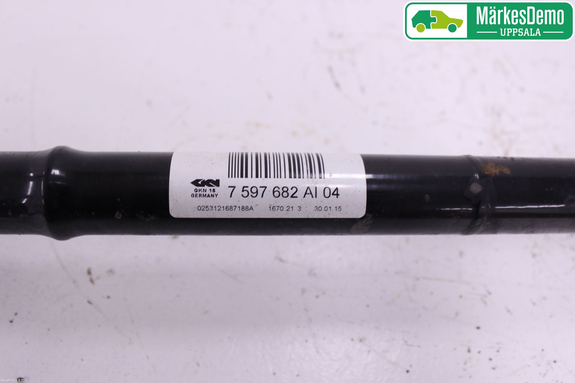 BMW 4 F36 Gran Coupé 14-20 Drivaxel Bak Höger