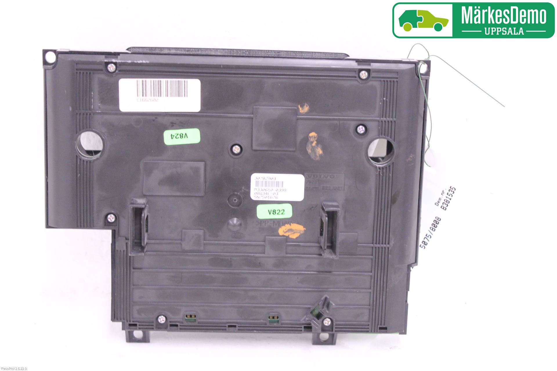 Volvo XC60 09-13 Ac Styrenhet Ac Manöveren