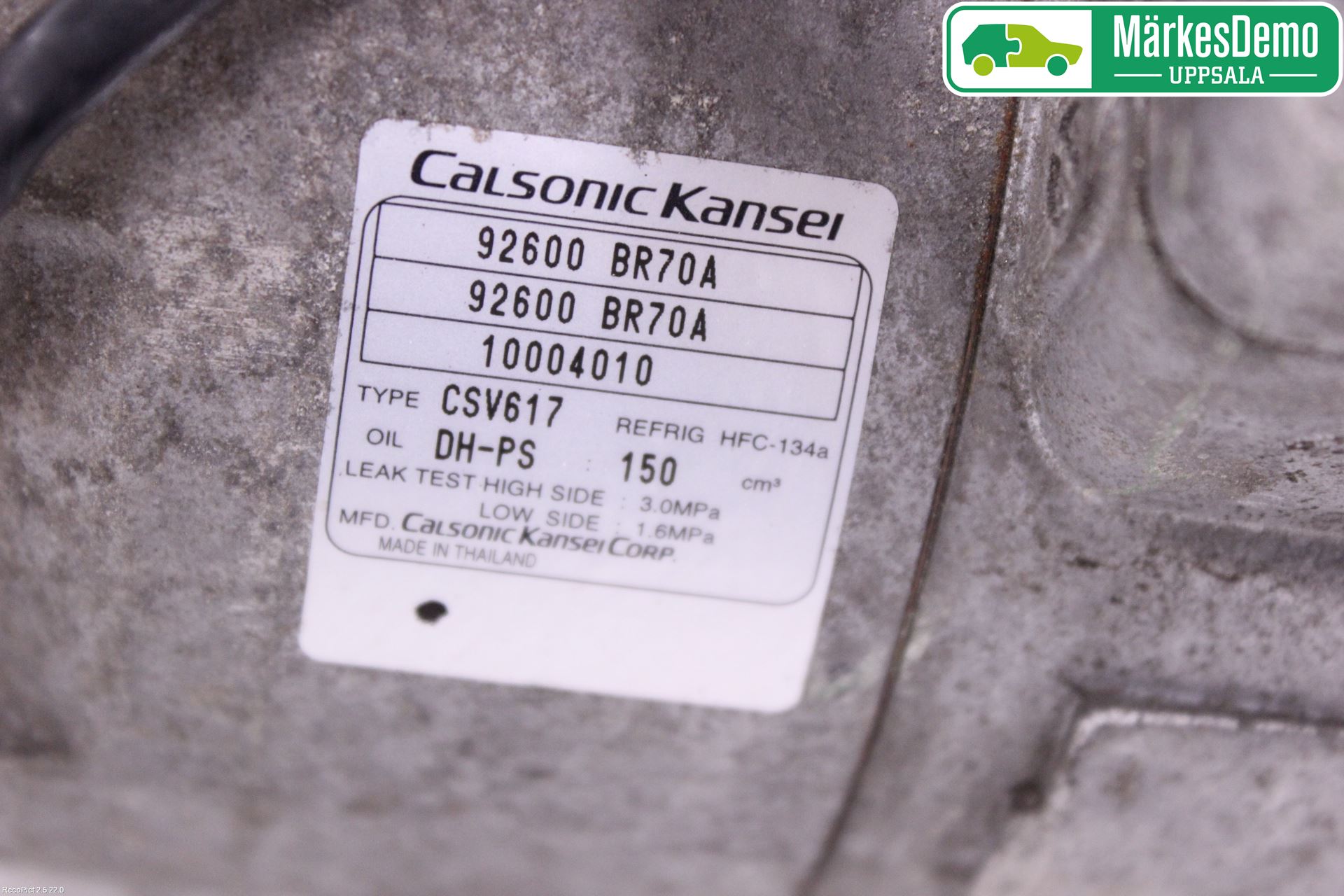 Nissan QASHQAI+2  08-10 Ac Kompressor