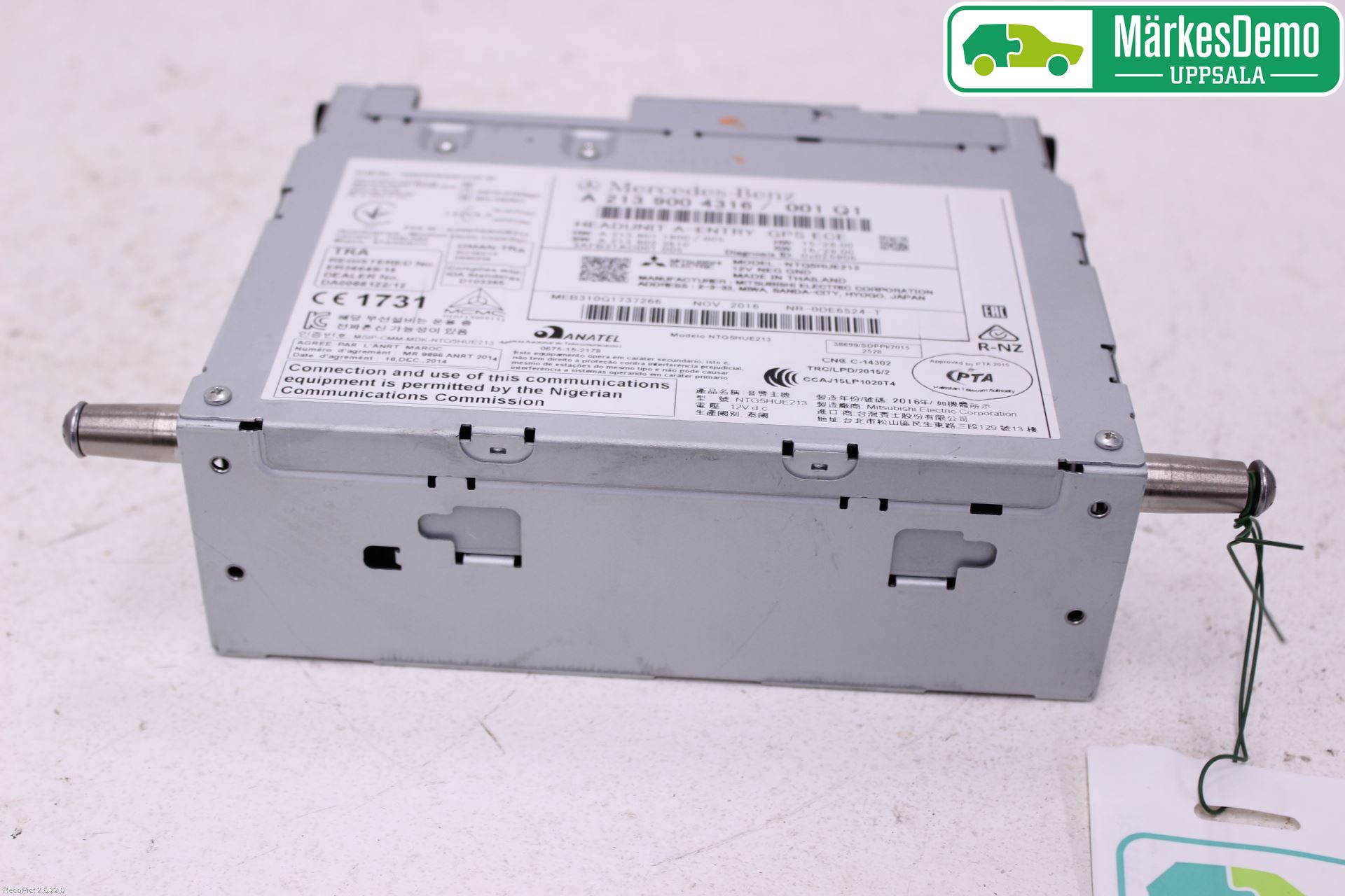 Mercedes-Benz MB E-KLASS (W213) 16-23 Gps Navigator