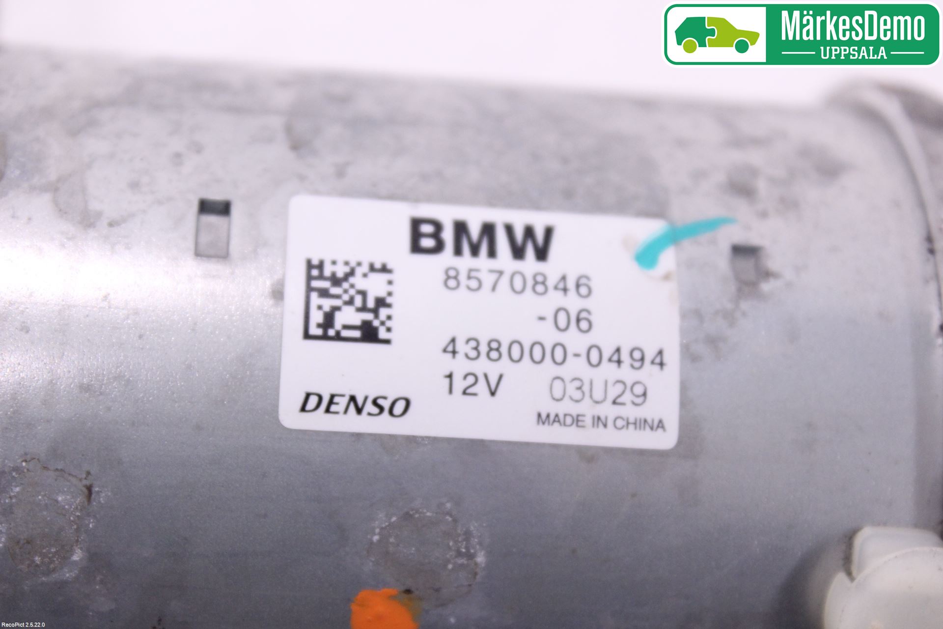 BMW 1 F20/F21 11-19 Startmotor Diesel