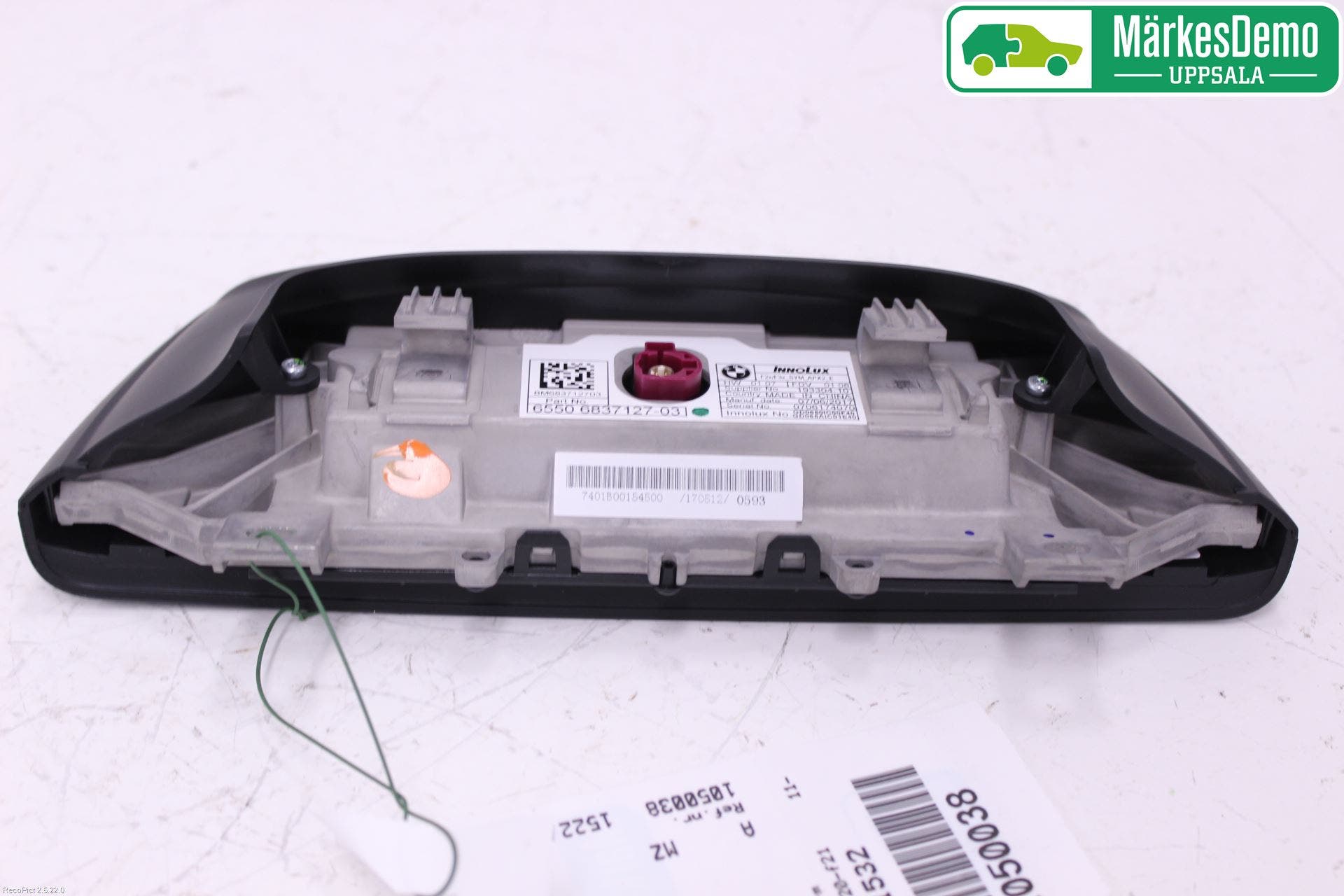 BMW 1 F20/F21 11-19 Bildskärm