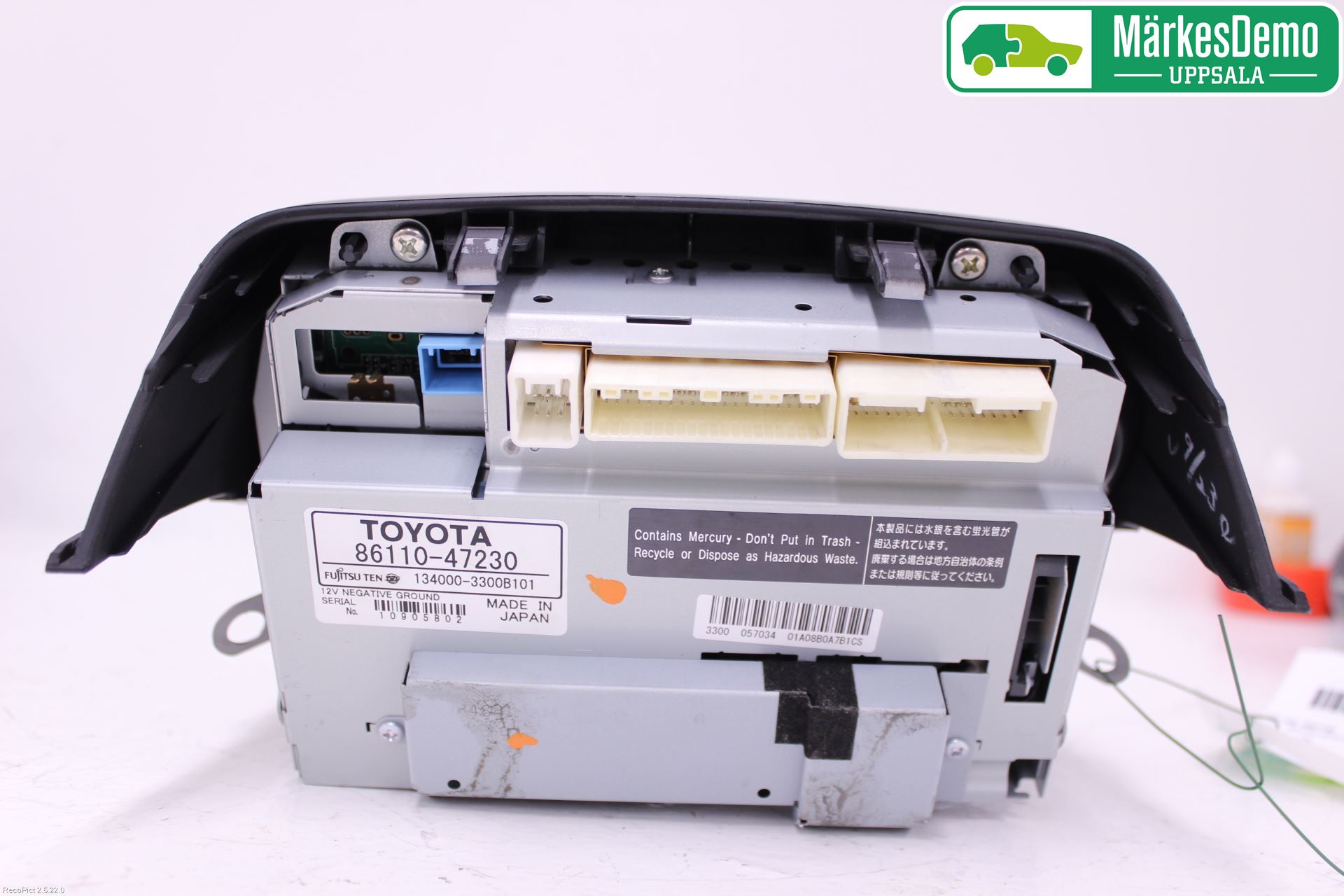 Toyota PRIUS NWH20 04-08 Multifunktionsdisplay