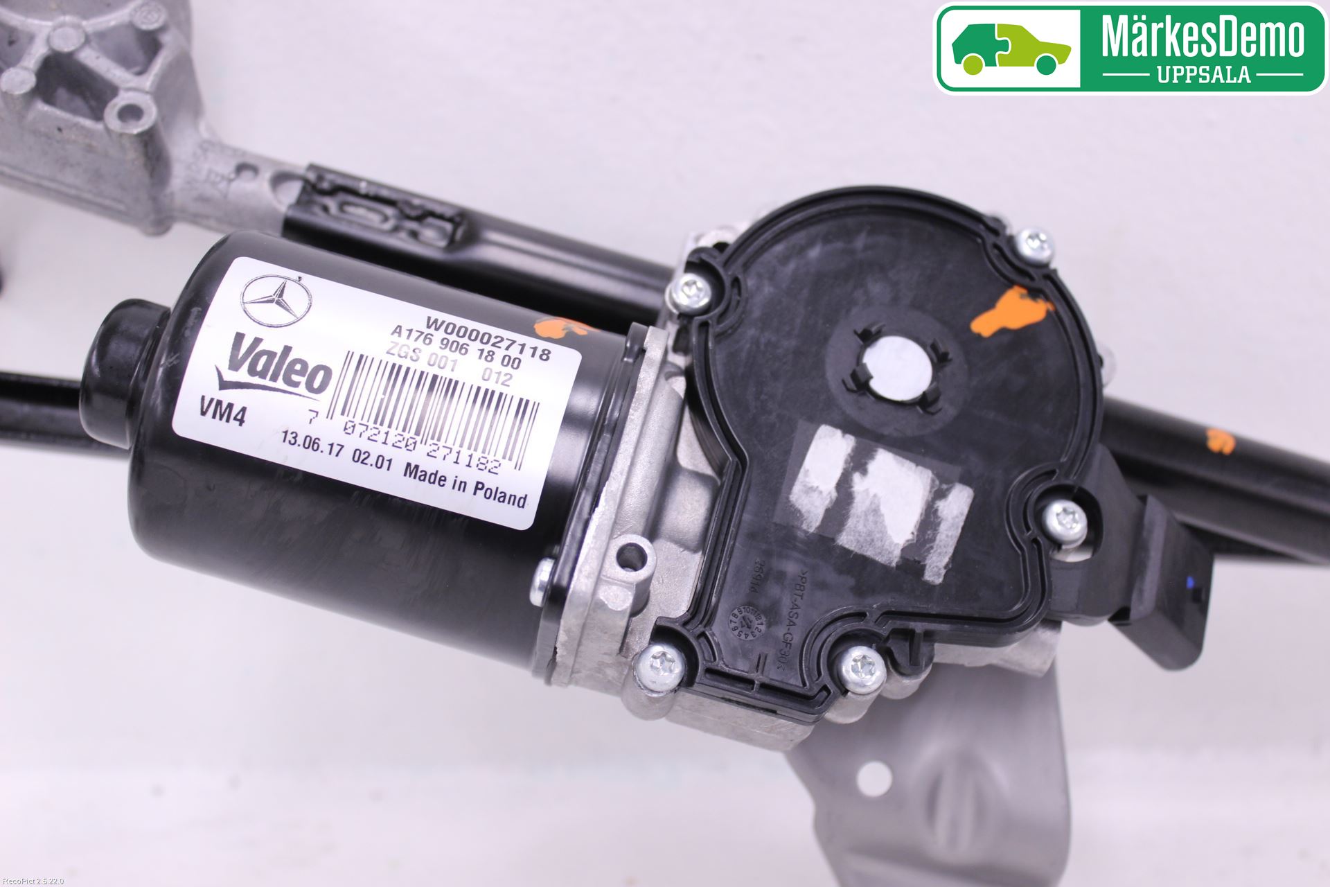 Mercedes-Benz MB A-KLASS (W176) 13-18 Torkarmotor Vindruta