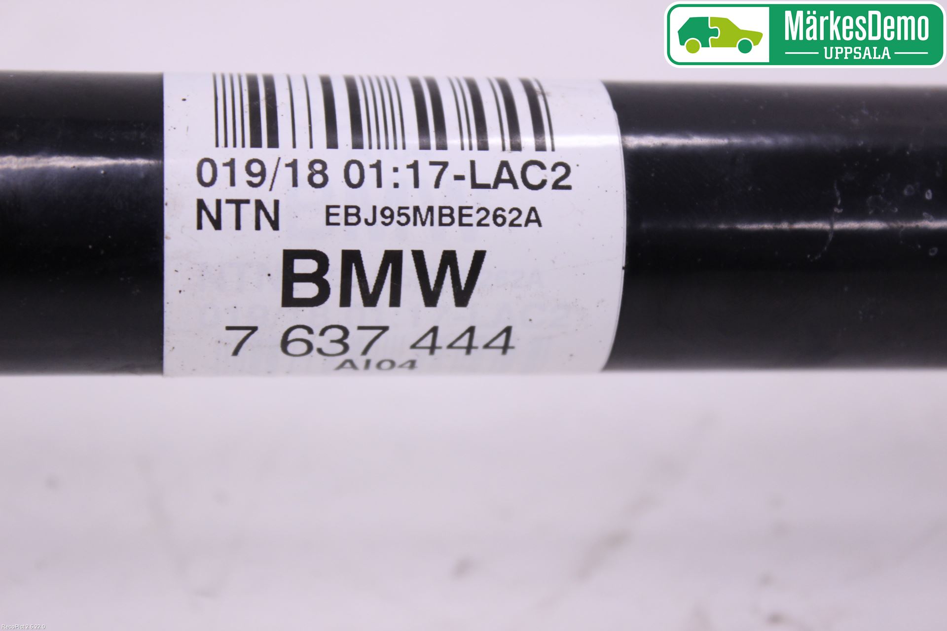 BMW 3 F30/F31/F80 12-19 Drivaxel Bak Höger