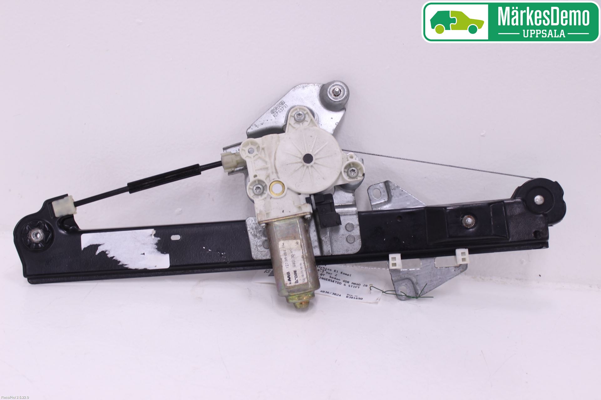 Saab 9-3 VER 2 Fönsterhiss El Kompl