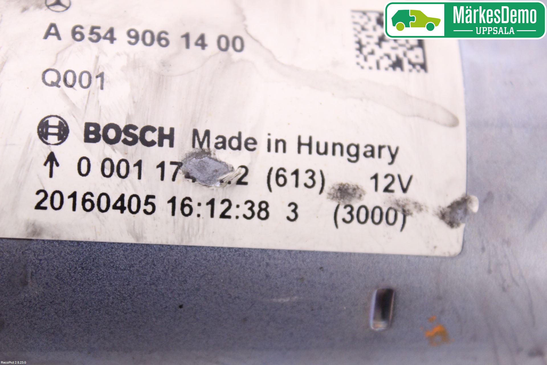 Mercedes-Benz MB E-KLASS (W213) 16-23 Startmotor Diesel