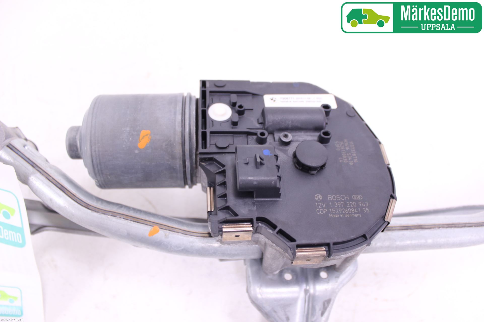 BMW 5 F10/F11/F18 09-17 Torkarmotor Vindruta