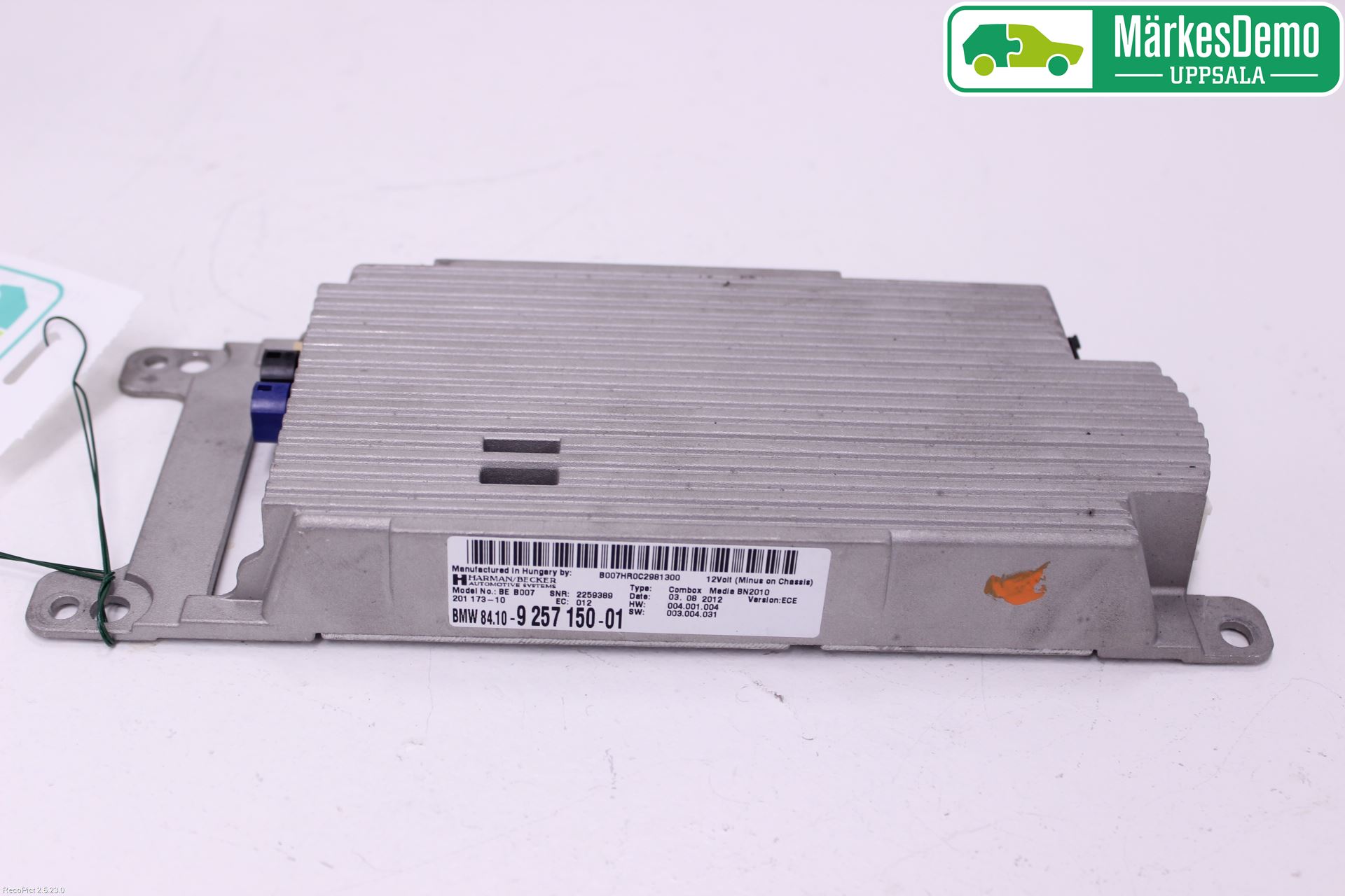 BMW 5 F10/F11/F18 09-17 Styrenhet Övrigt