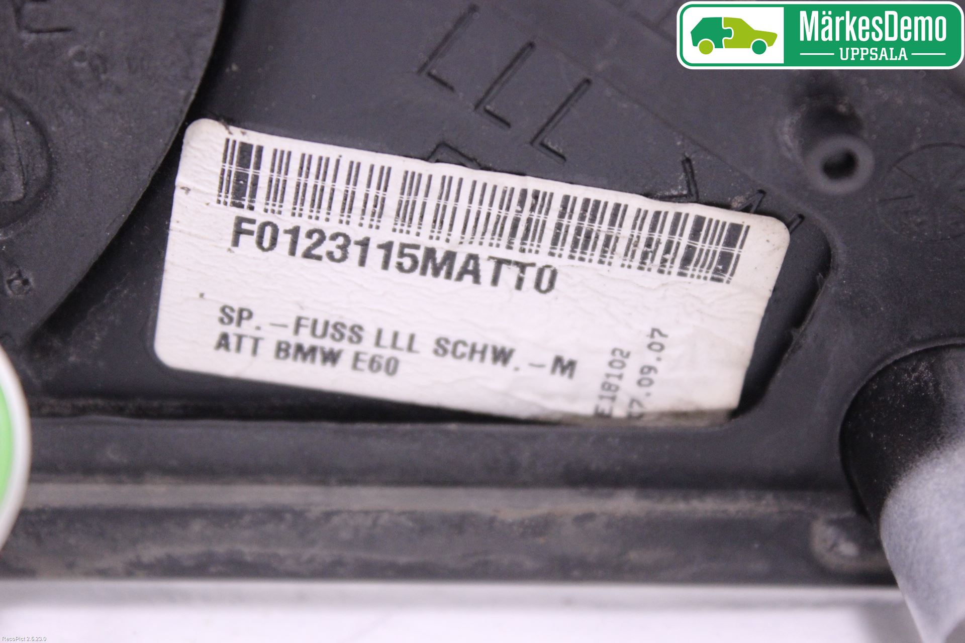BMW 5 E60/61 Sed/Tou 02-10 Spegel Yttre El Vä