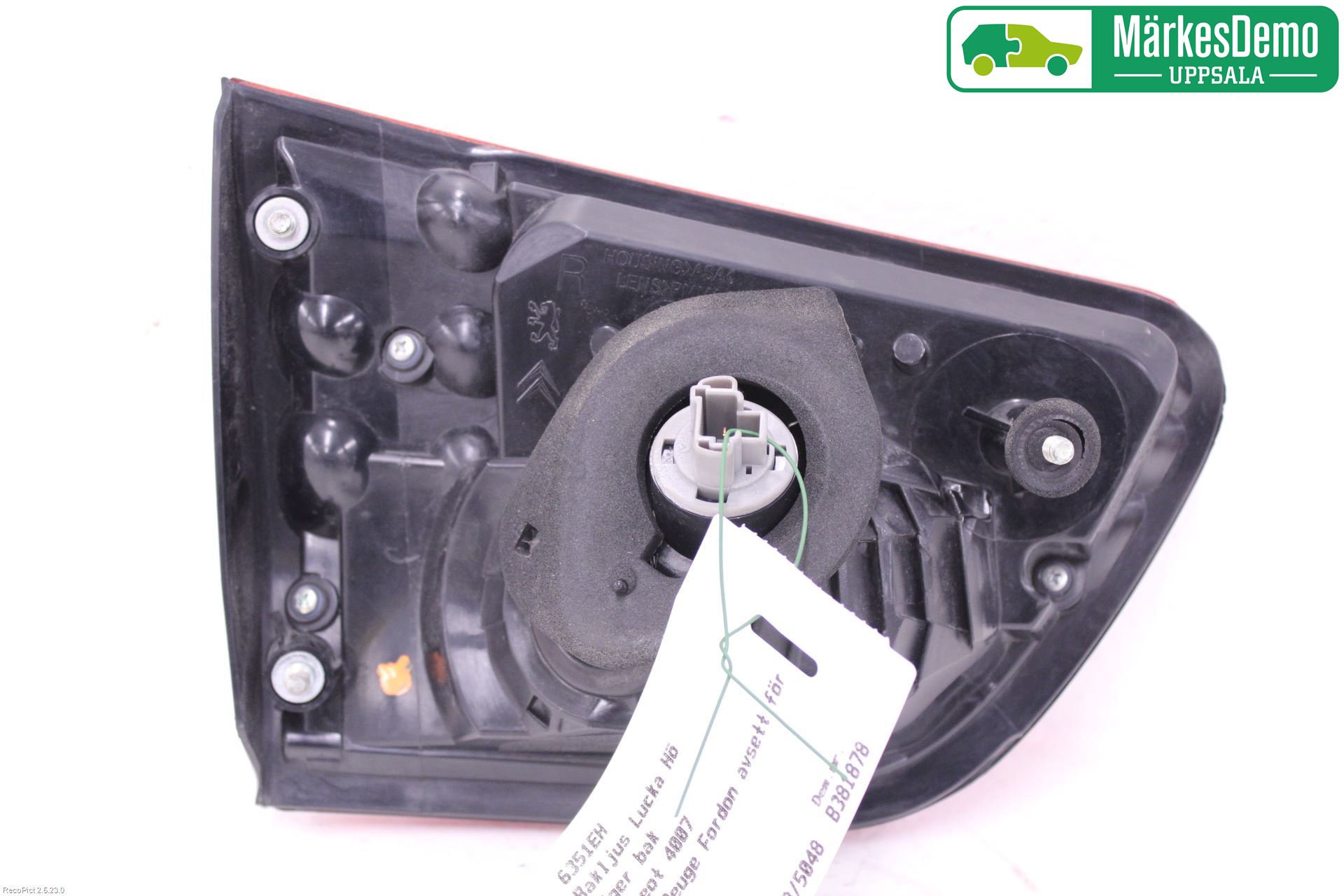 Peugeot 4007 Bakljus Lucka Hö