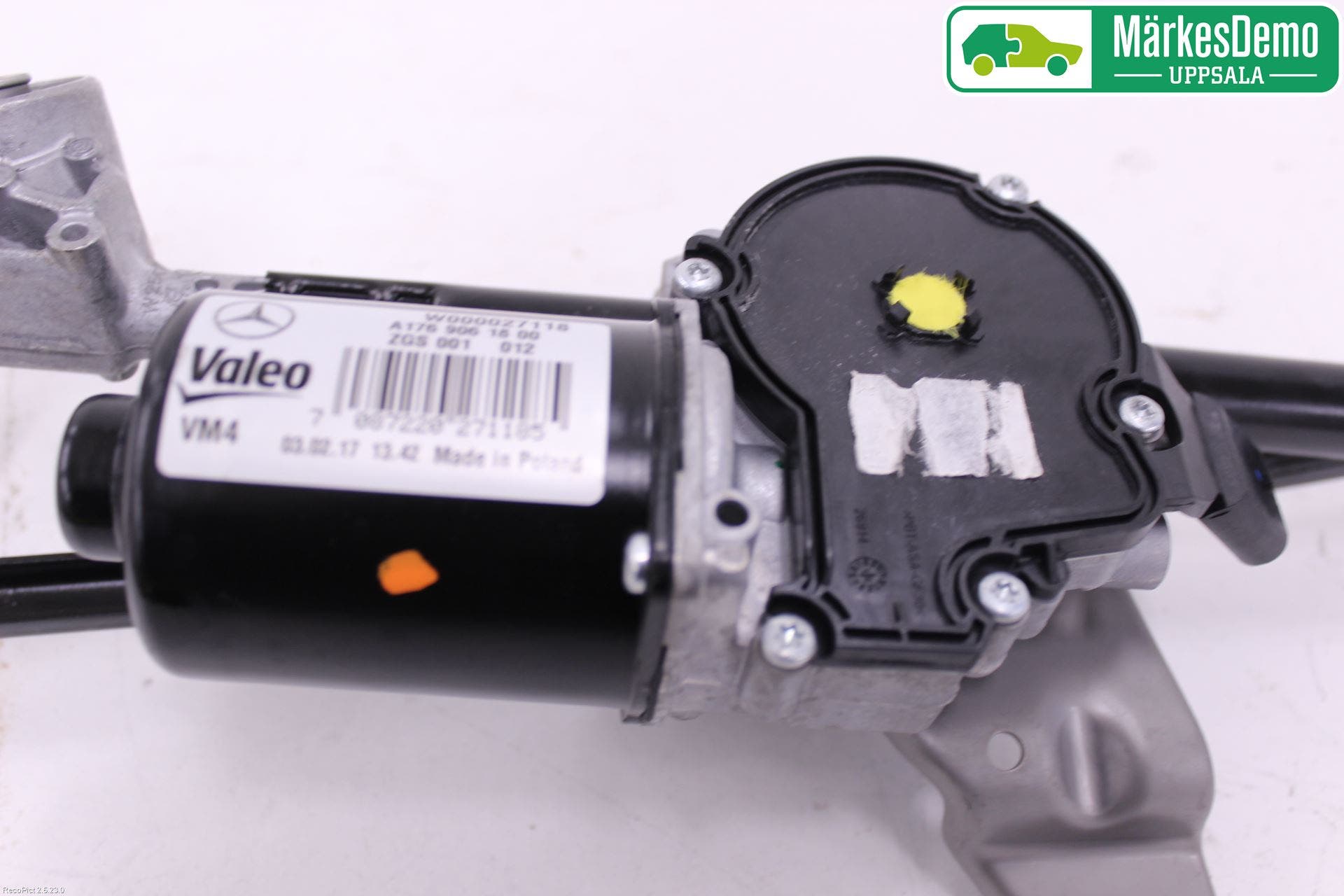 Mercedes-Benz MB CLA-KLASS (C117/X117) 13-19 Torkarmotor Vindruta