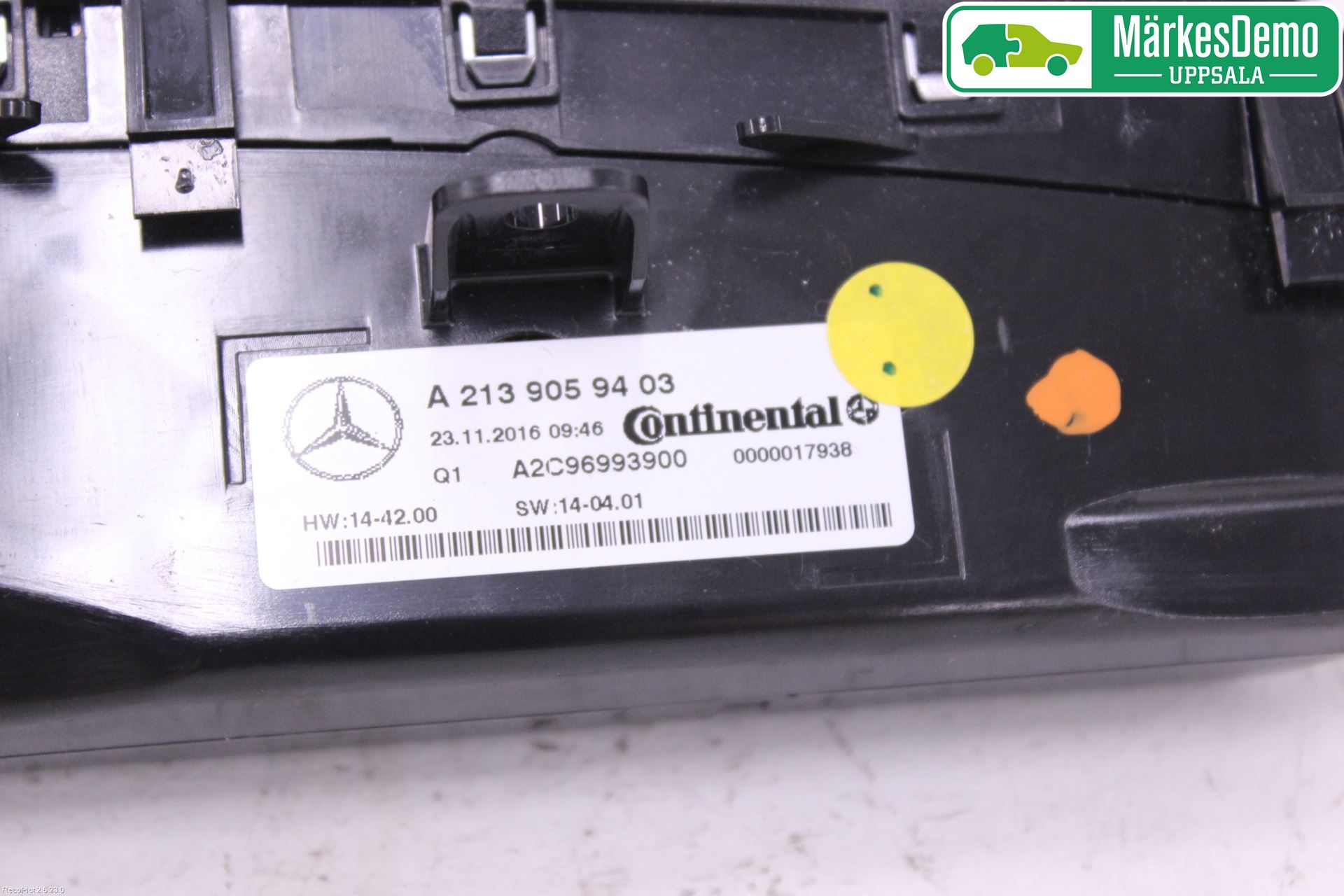 Mercedes-Benz MB E-KLASS (W213) 16-23 Ac Styrenhet Ac Manöveren