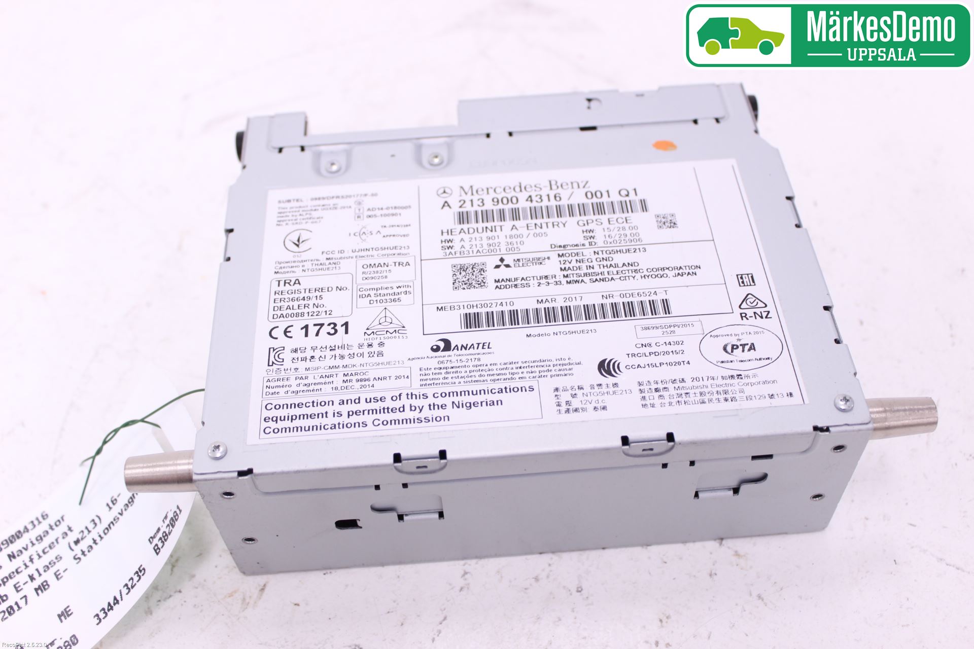 Mercedes-Benz MB E-KLASS (W213) 16-23 Gps Navigator