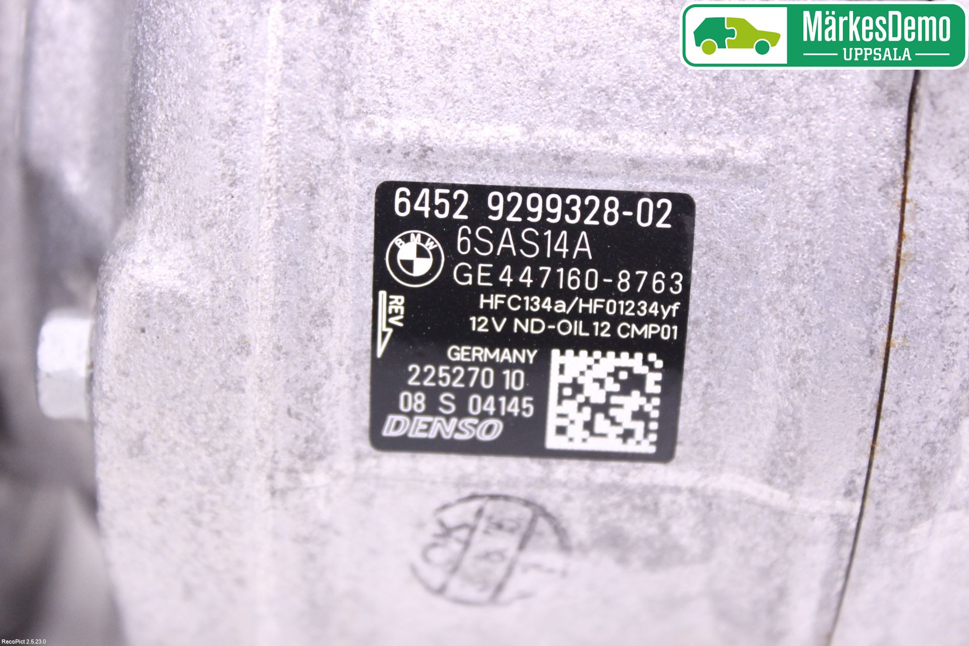 BMW 1 F20/F21 11-19 Ac Kompressor