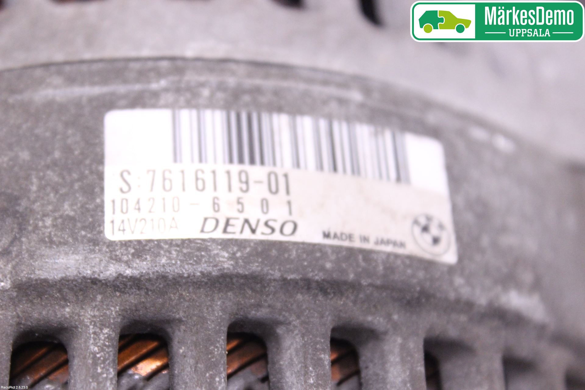 BMW 3 GT F34 13-19 Generator