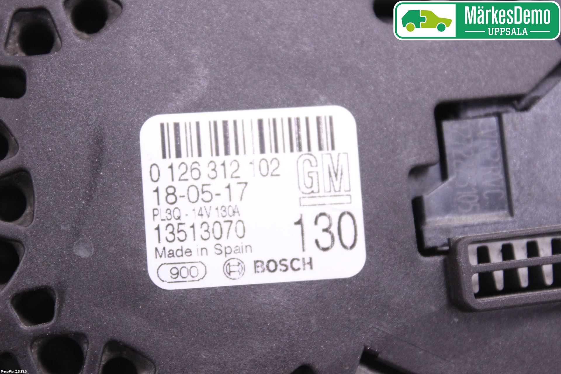 Opel ASTRA K 16-22 Generator