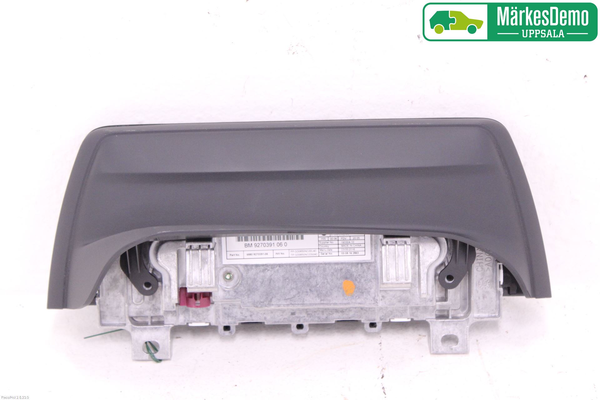 BMW 1 F20/F21 11-19 Bildskärm