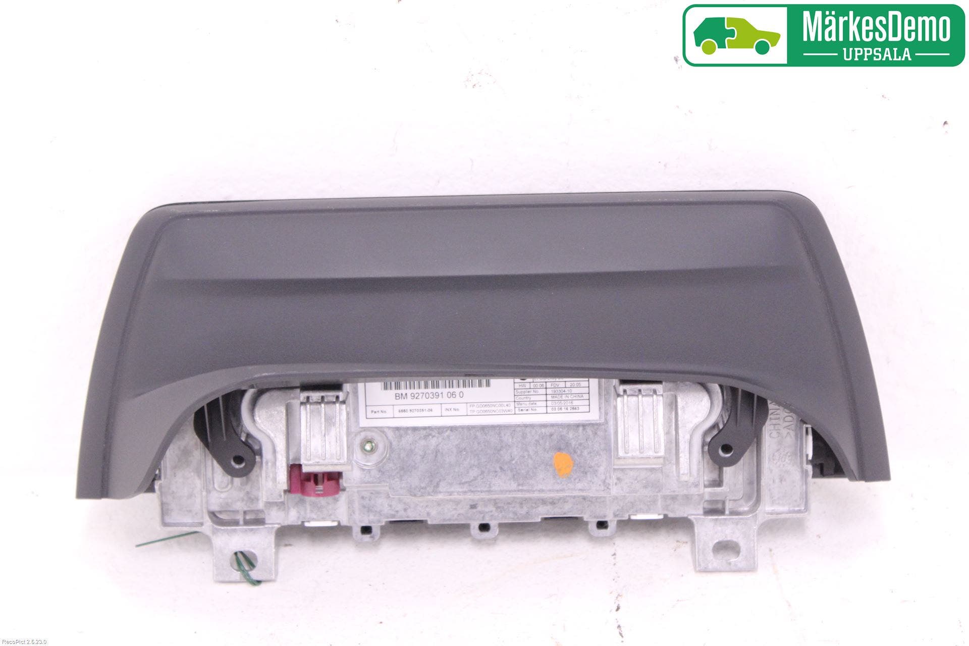 BMW 1 F20/F21 11-19 Bildskärm