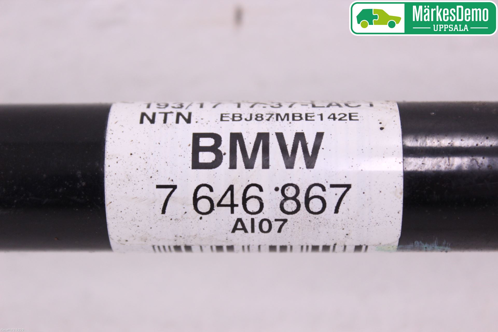 BMW X1 F48 15-22 Drivaxel Bak Vänster