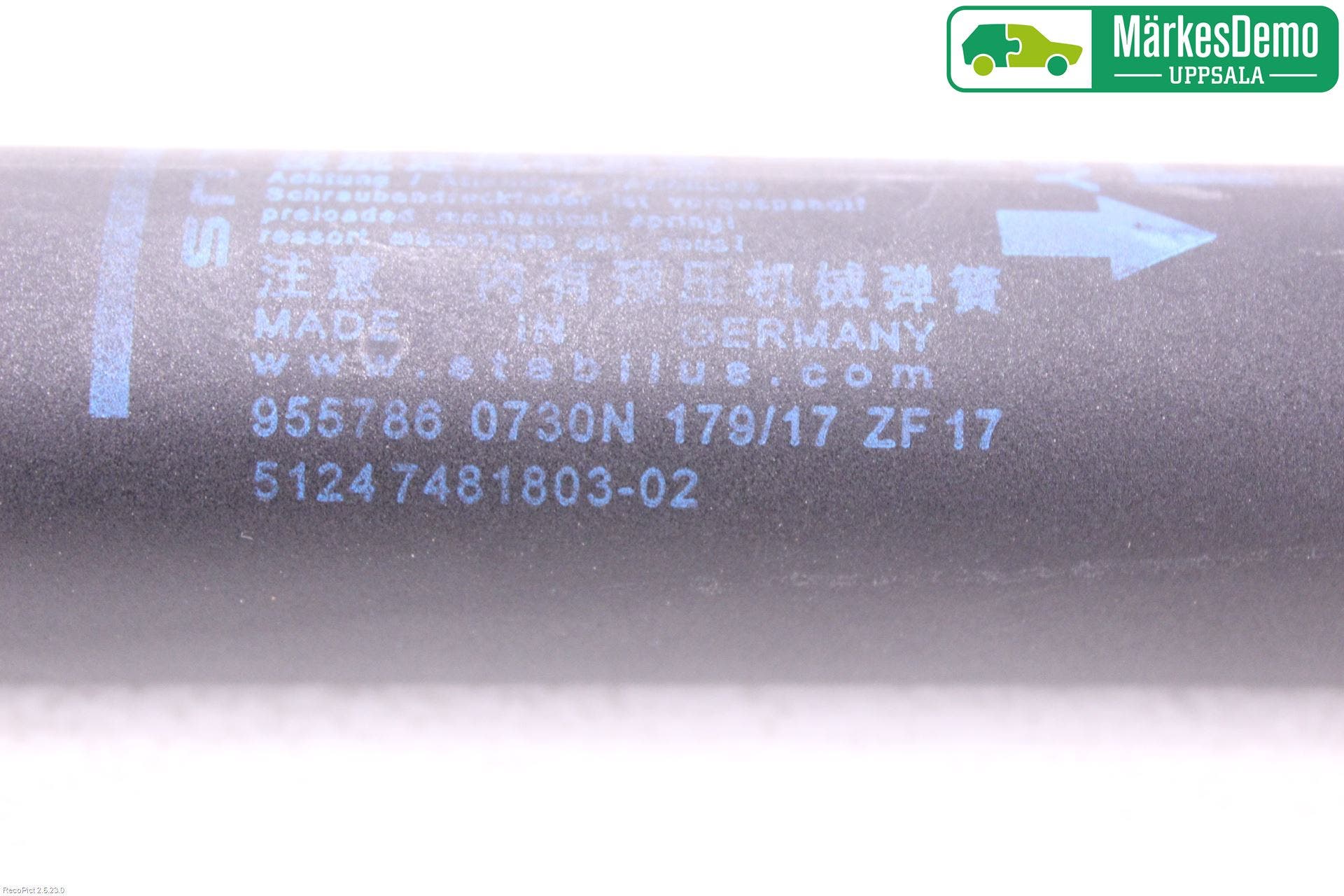 BMW X1 F48 15-22 Gasfjäder Baklucka