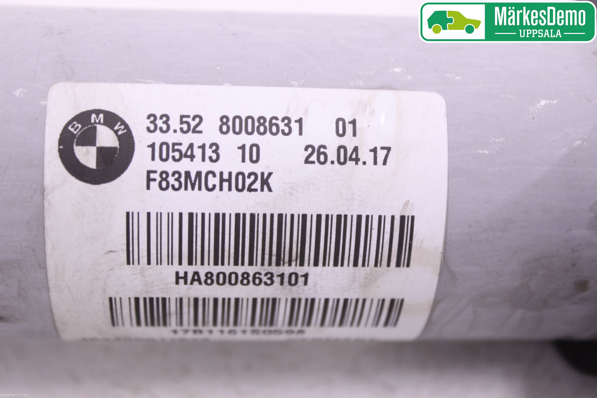 BMW 4 F32/F33/F82/F83 13-20 Stötdämpare Bak