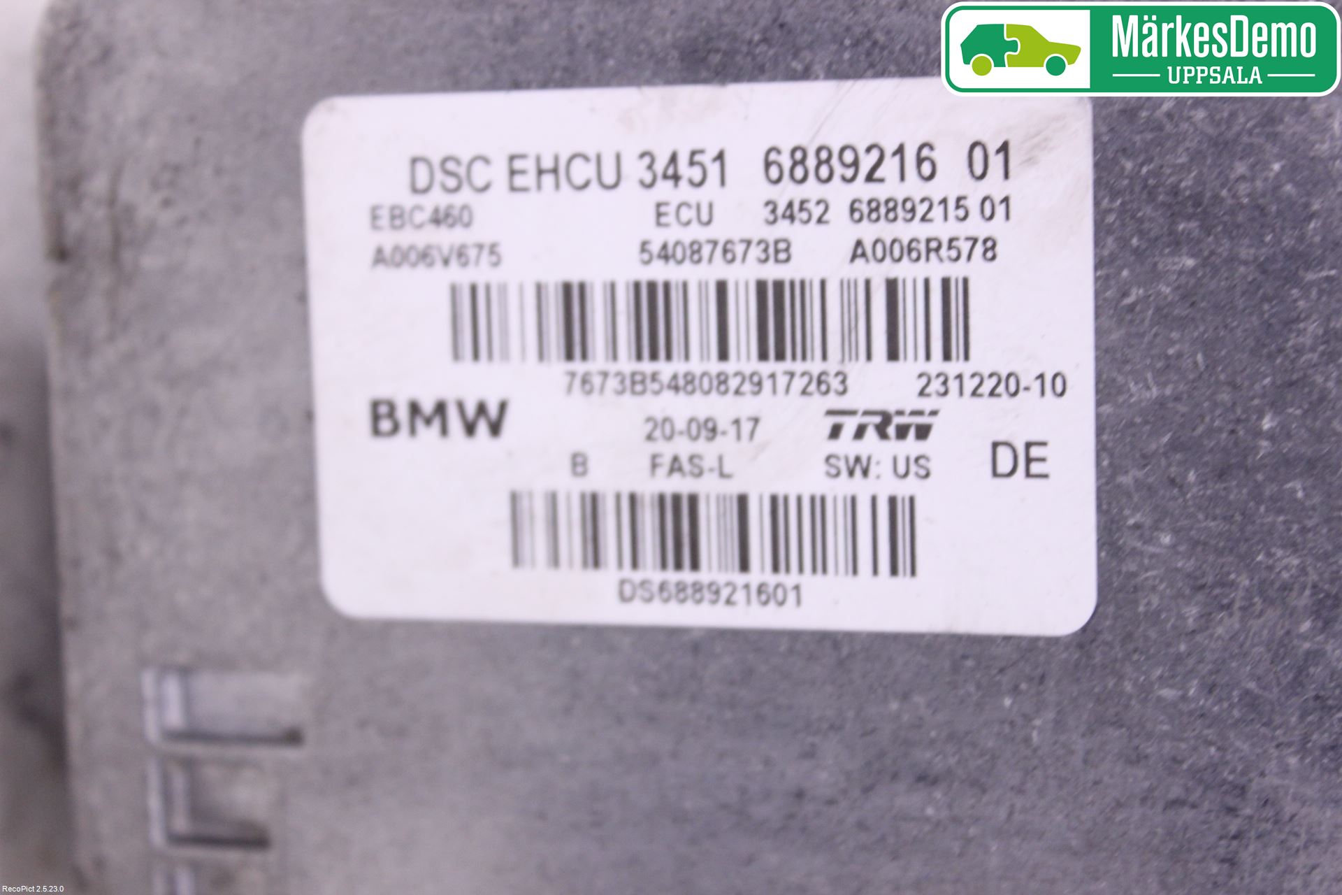 BMW 5 G30/G31/F90 17-23 Abs Hydraulaggregat