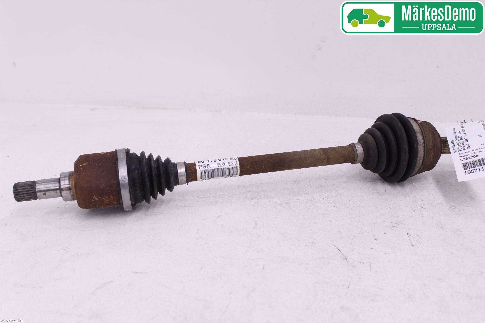 Peugeot 308 14-21 Drivaxel Fram Höger