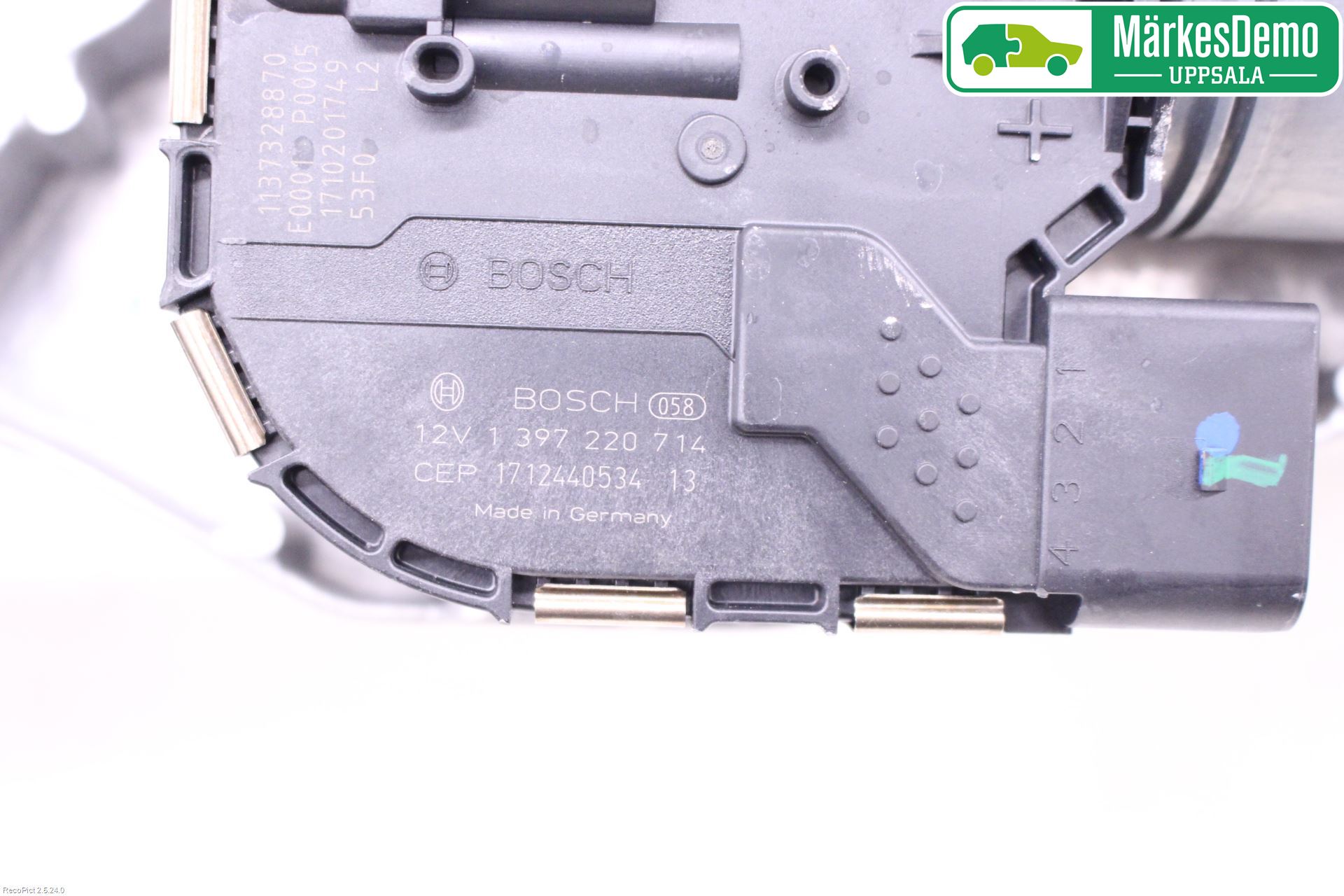 Opel ASTRA K 16-22 Torkarmotor Vindruta