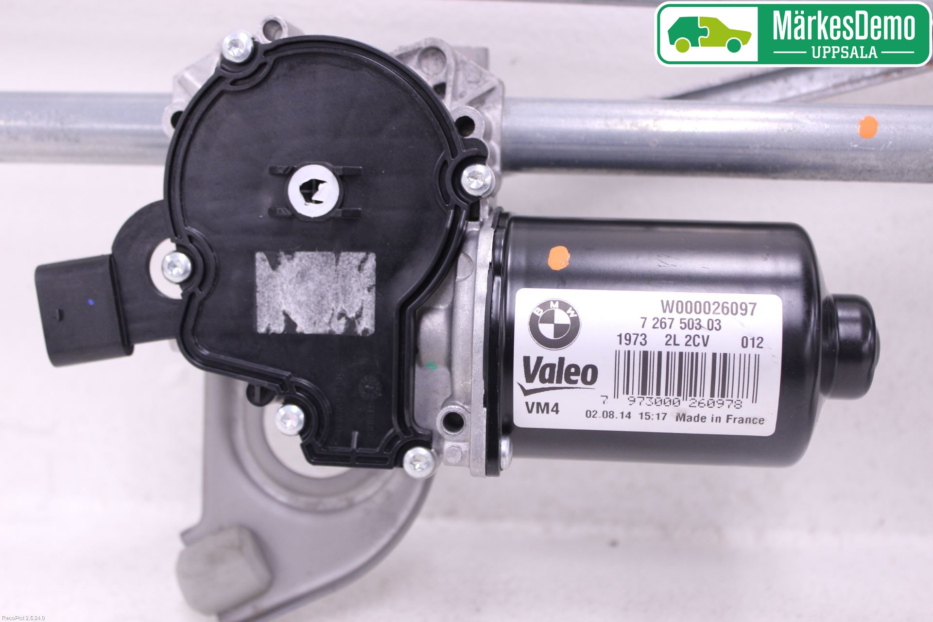 BMW 4 F32/F33/F82/F83 13-20 Torkarmotor Vindruta