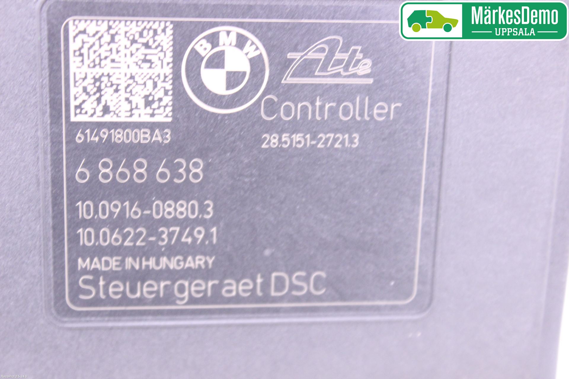 BMW 4 F32/F33/F82/F83 13-20 Abs Hydraulaggregat