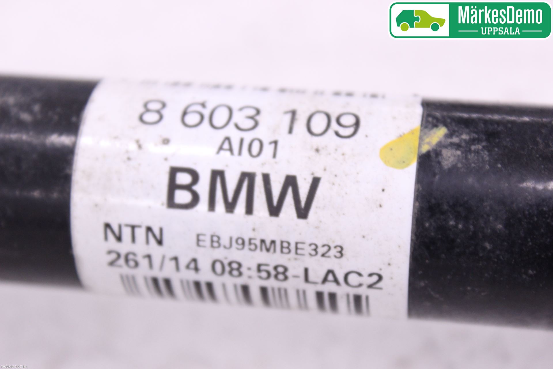 BMW 4 F32/F33/F82/F83 13-20 Drivaxel Bak Vänster