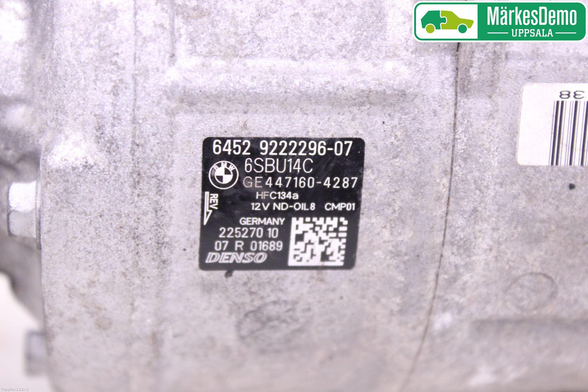 BMW 1 F20/F21 11-19 Ac Kompressor