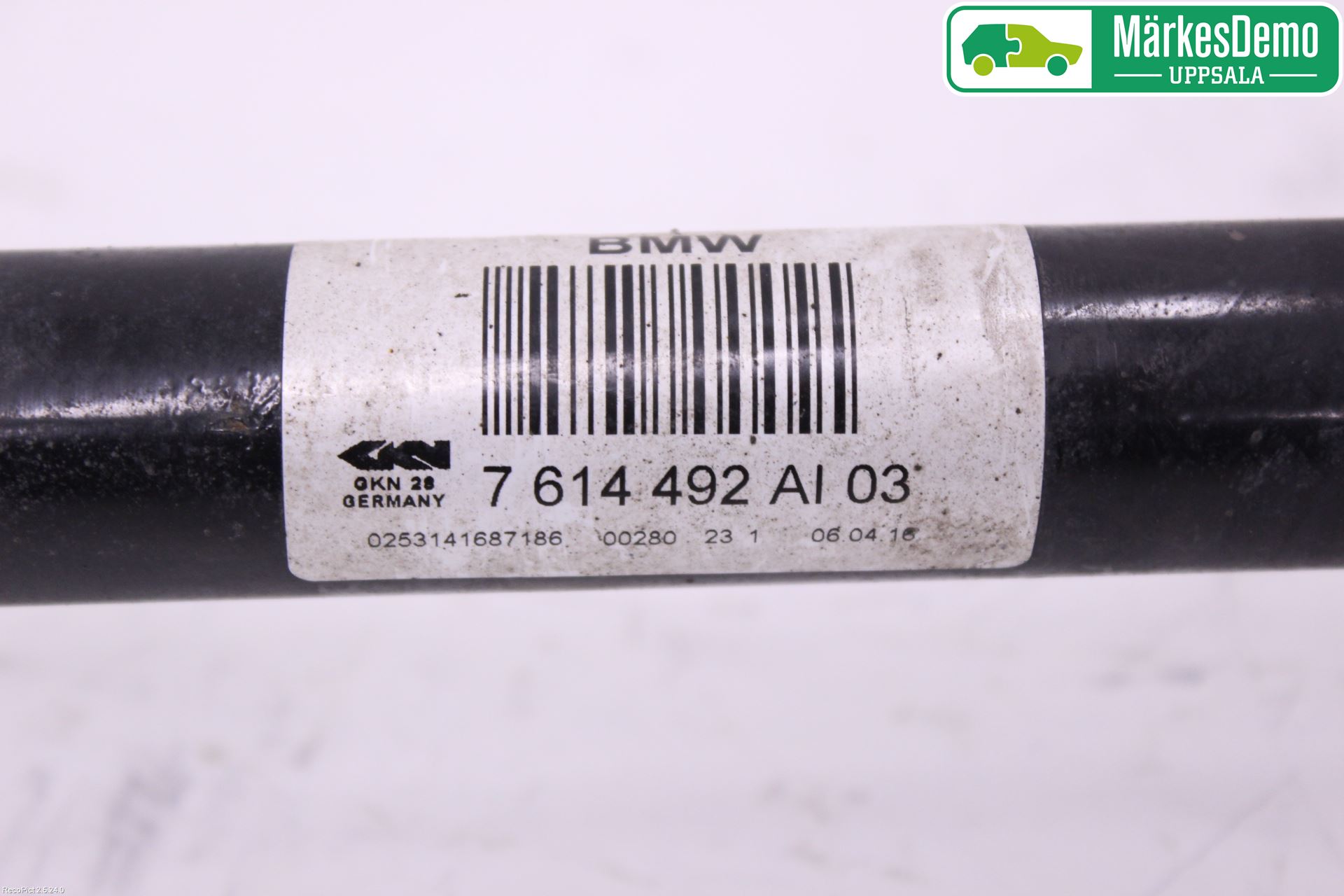 BMW X3 F25 10-17 Drivaxel Bak Höger