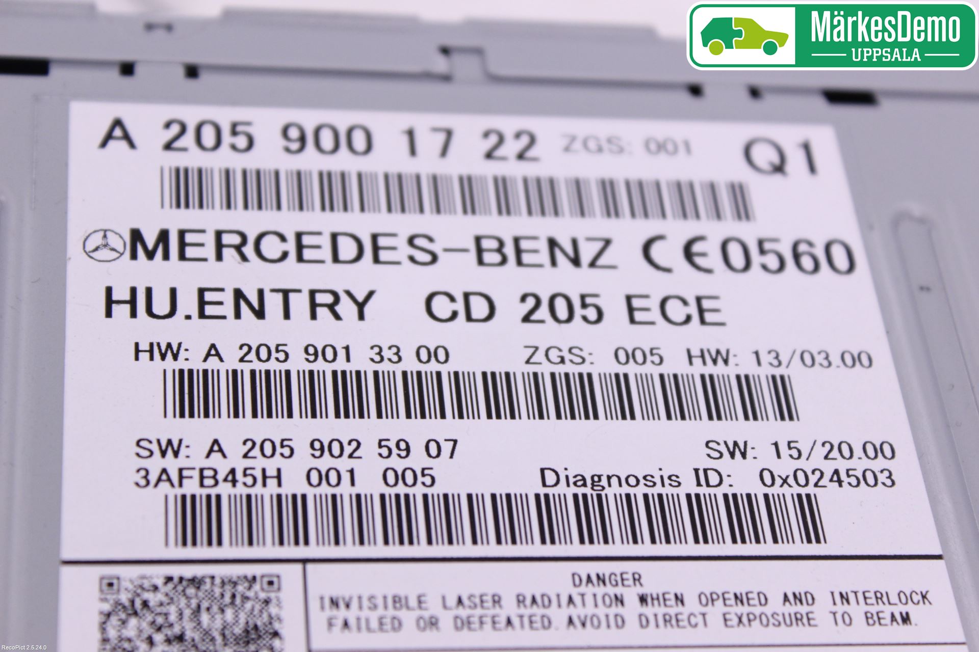 Mercedes-Benz MB C-KLASS (W205) 14-21 Gps Navigator