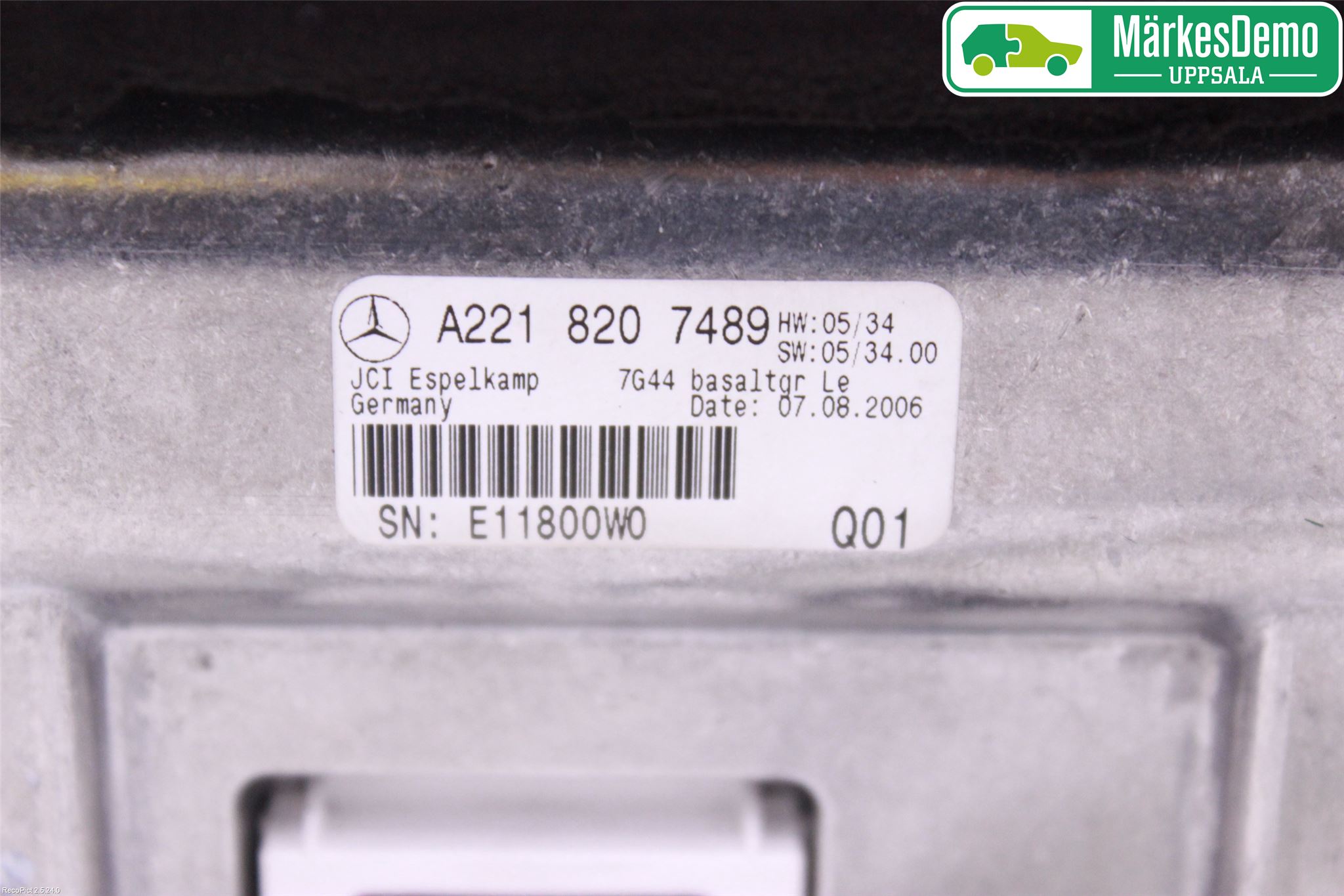 Mercedes-Benz MB S-KLASS (W221) 05-13 Bildskärm