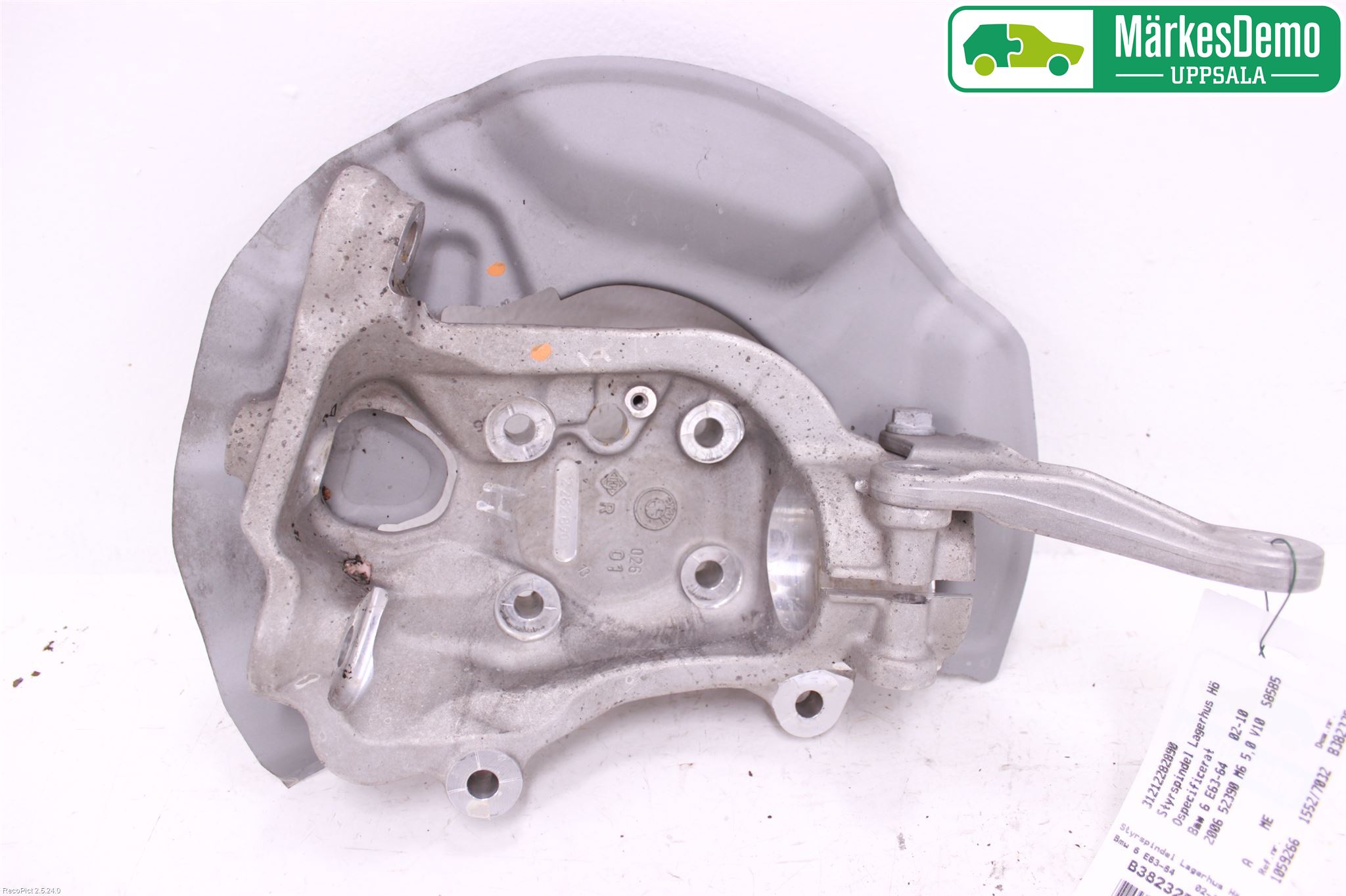 BMW 6 E63/64    02-10 Styrspindel Lagerhus Hö