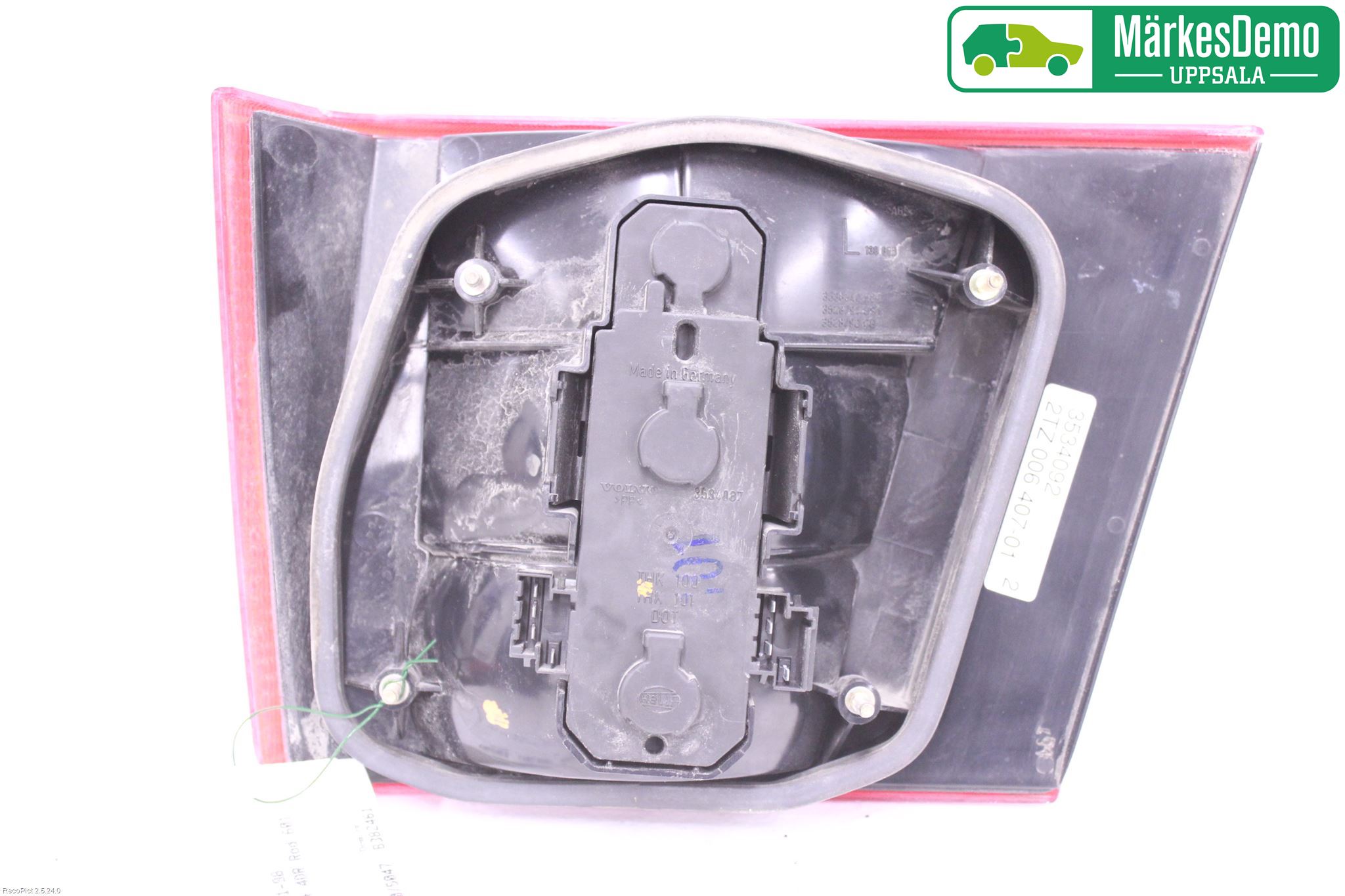 Volvo 940 91-98 Bakljus Lucka Vä