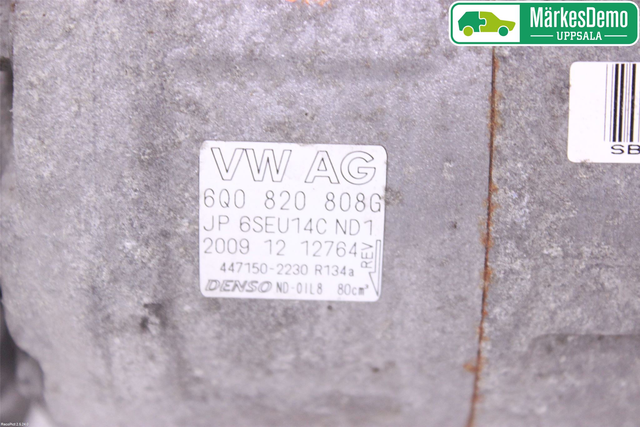 Skoda ROOMSTER Ac Kompressor