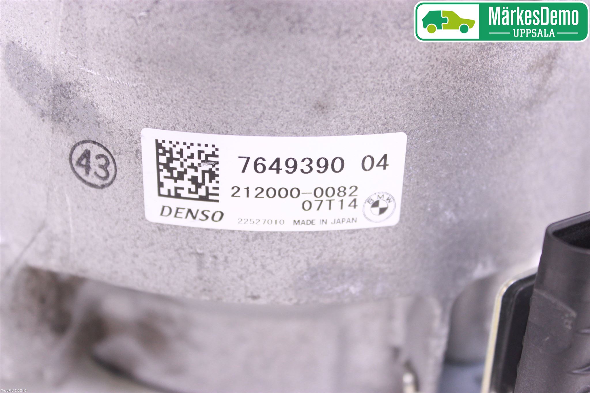 BMW 2 F45 Active Tourer 14-21 Generator-Startmotor Hybrid