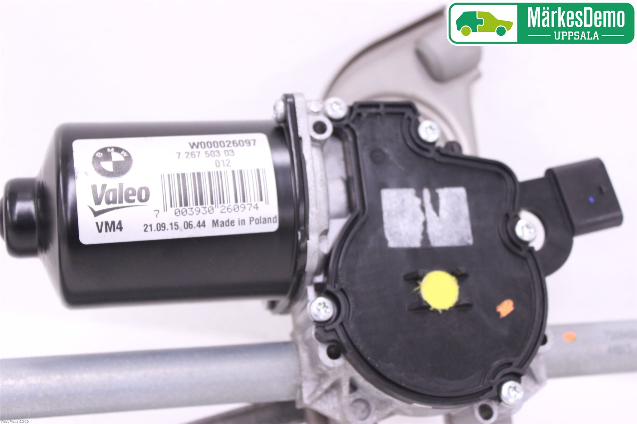 BMW 4 F32/F33/F82/F83 13-20 Torkarmotor Vindruta