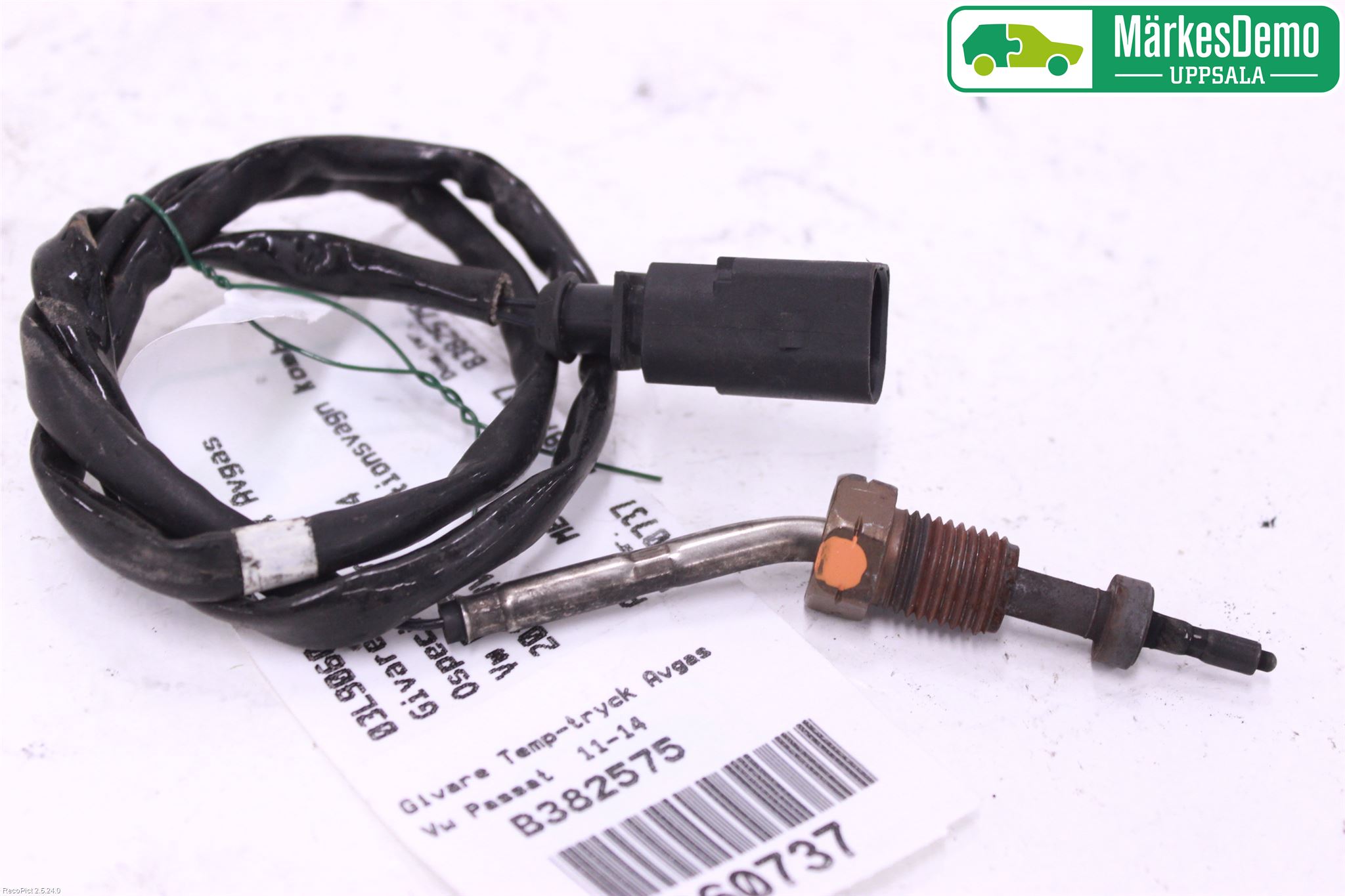 Volkswagen VW PASSAT 11-14 Givare Temp-Tryck Avgas