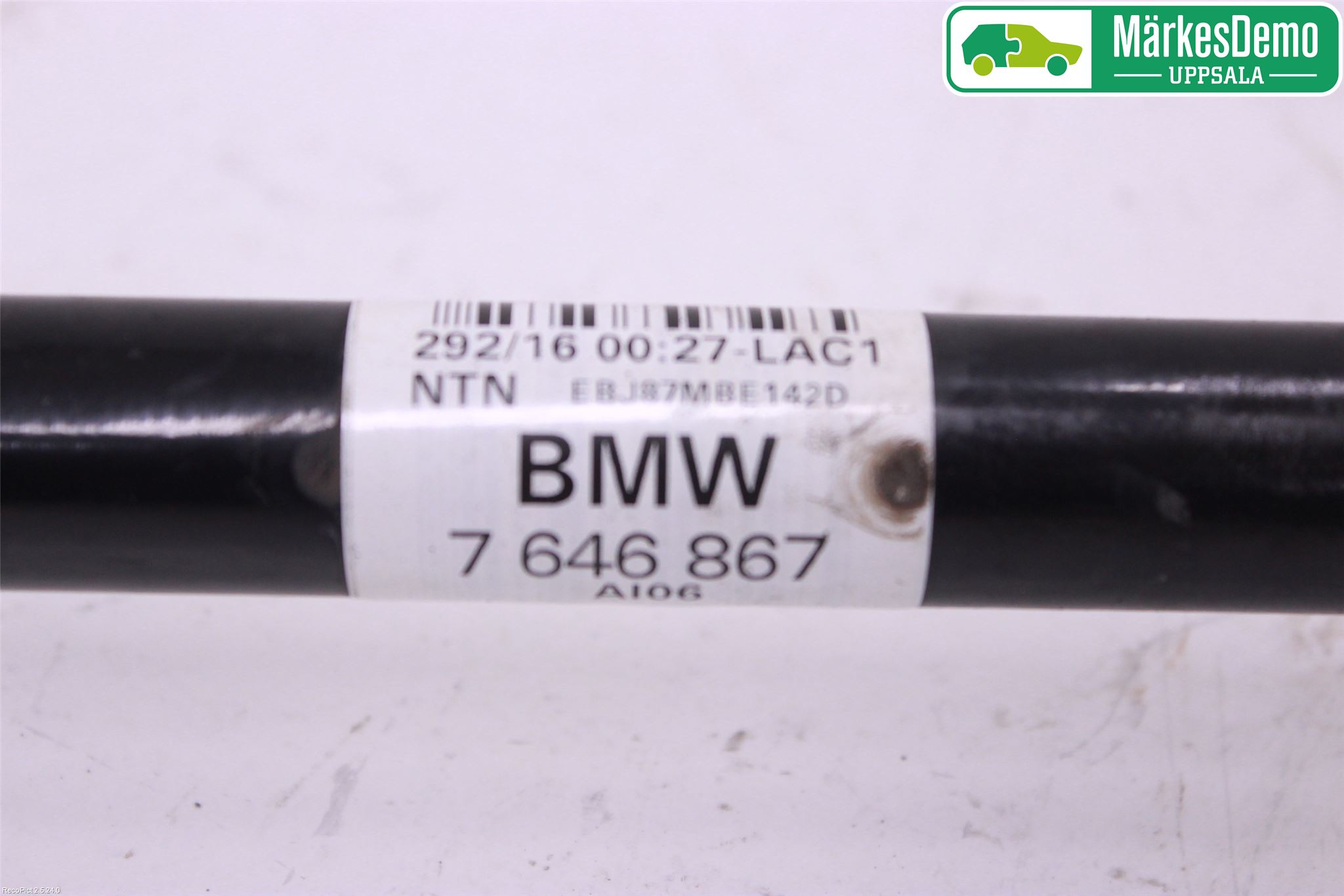 BMW X1 F48 15-22 Drivaxel Bak Vänster