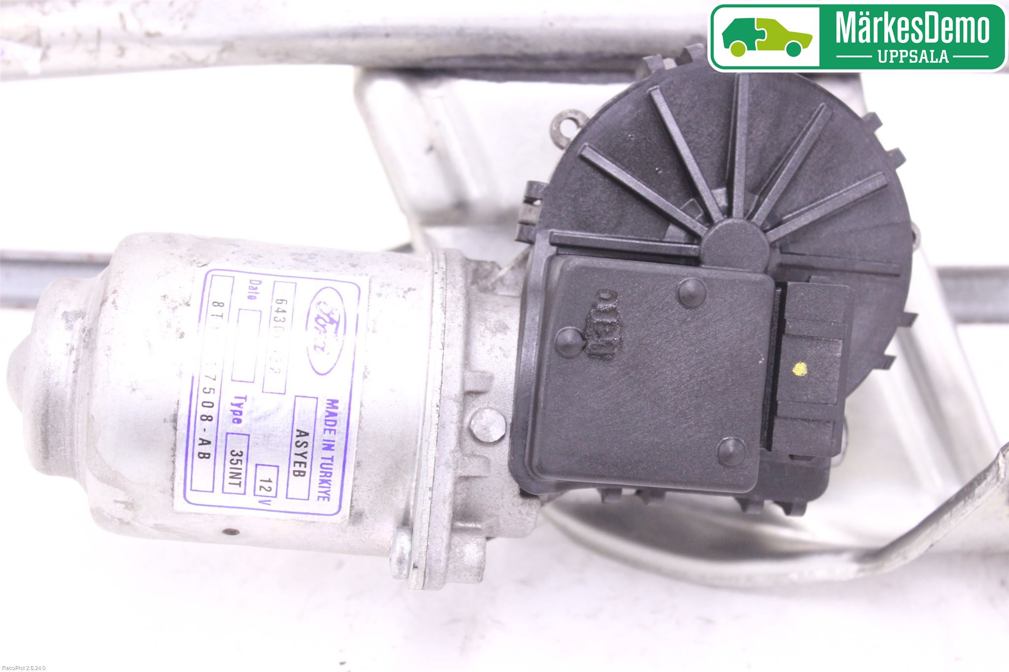 Ford TRANSIT CONNECT 09-13 Torkarmotor Vindruta