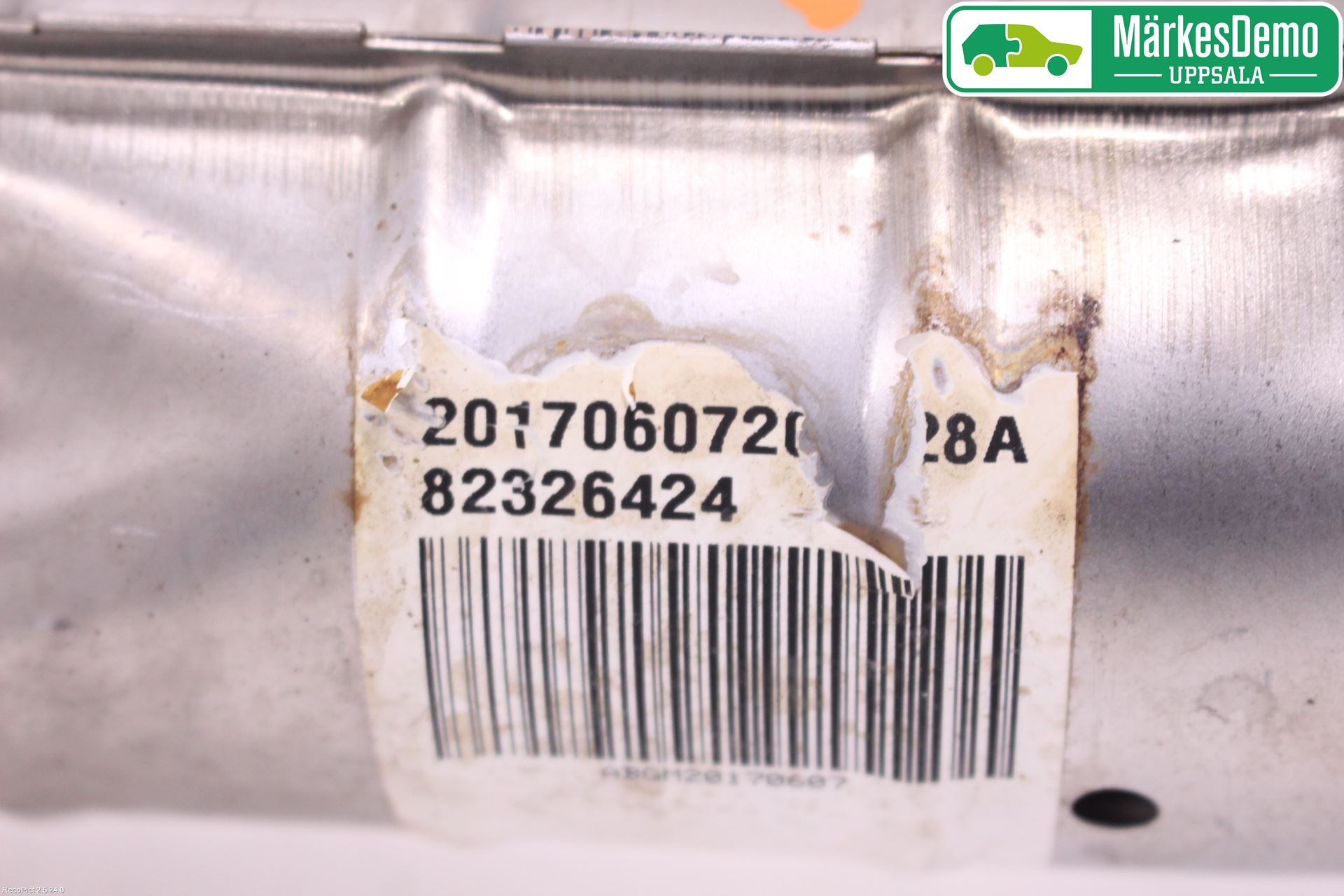 Opel ASTRA K 16-22 Avgas Främre Rör