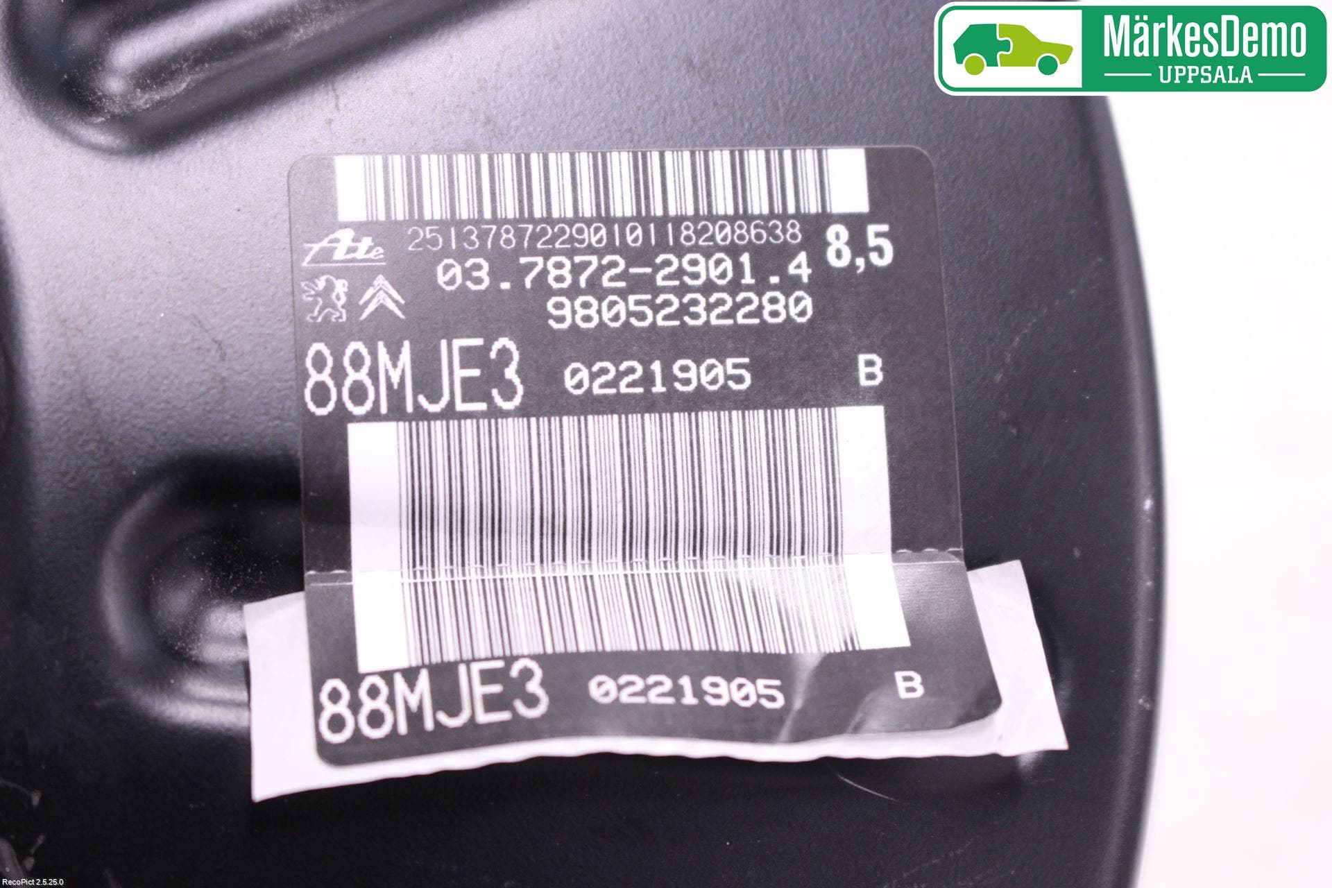 Peugeot EXPERT/E-EXPERT 17- Bromsservo